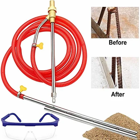 Kit di sabbiatura per idropulitrice 5000 PSI attacco rapido 1/4 pollice