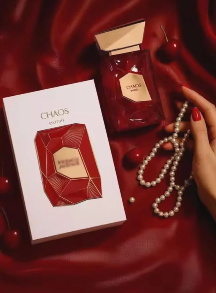 Profumo Chaos Extrait 100 ml, Extrait de Parfum – Profumo Arabo Unisex a Lunga Durata, Include Atomizzatore Ricaricabile 5 ml, Fragranza Legnata Speziata con Tocco Orientale (Chaos Extrait)