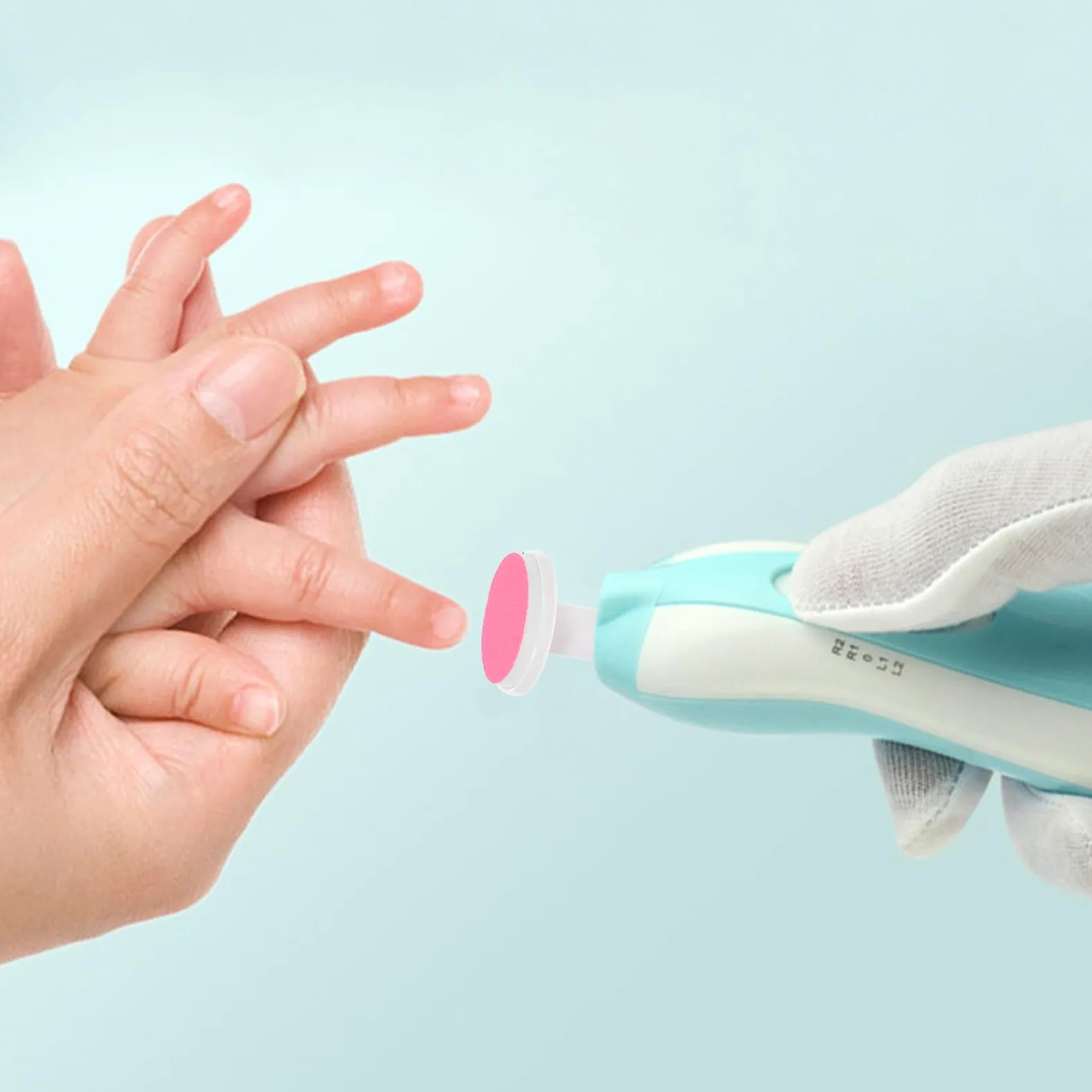 Ricambi per Tagliaunghie Elettrico per Ragazzo Ragazza, 12 Pezzi Rossi | Cuscinetti Abrasivi in Plastica, per Unghie e Pedicure, Ricambio per Rifinitura e Lucidatura