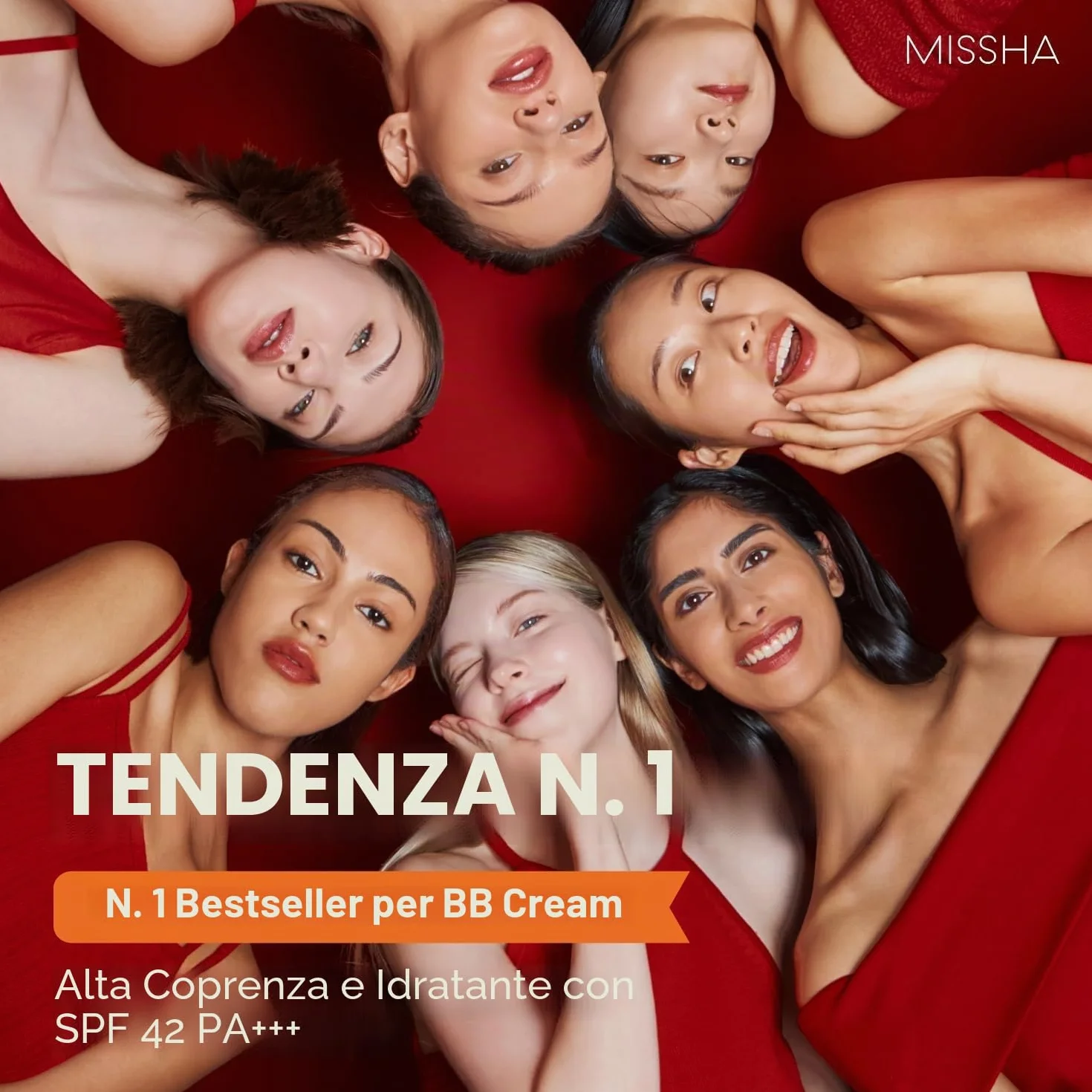 MISSHA M Perfect Cover BB Cream SPF42 PA+++ 50ml #25 Warm Beige – Copertura Media-Alta, Idratazione, Protezione Solare, Finish Naturale, Pelle Radiosa