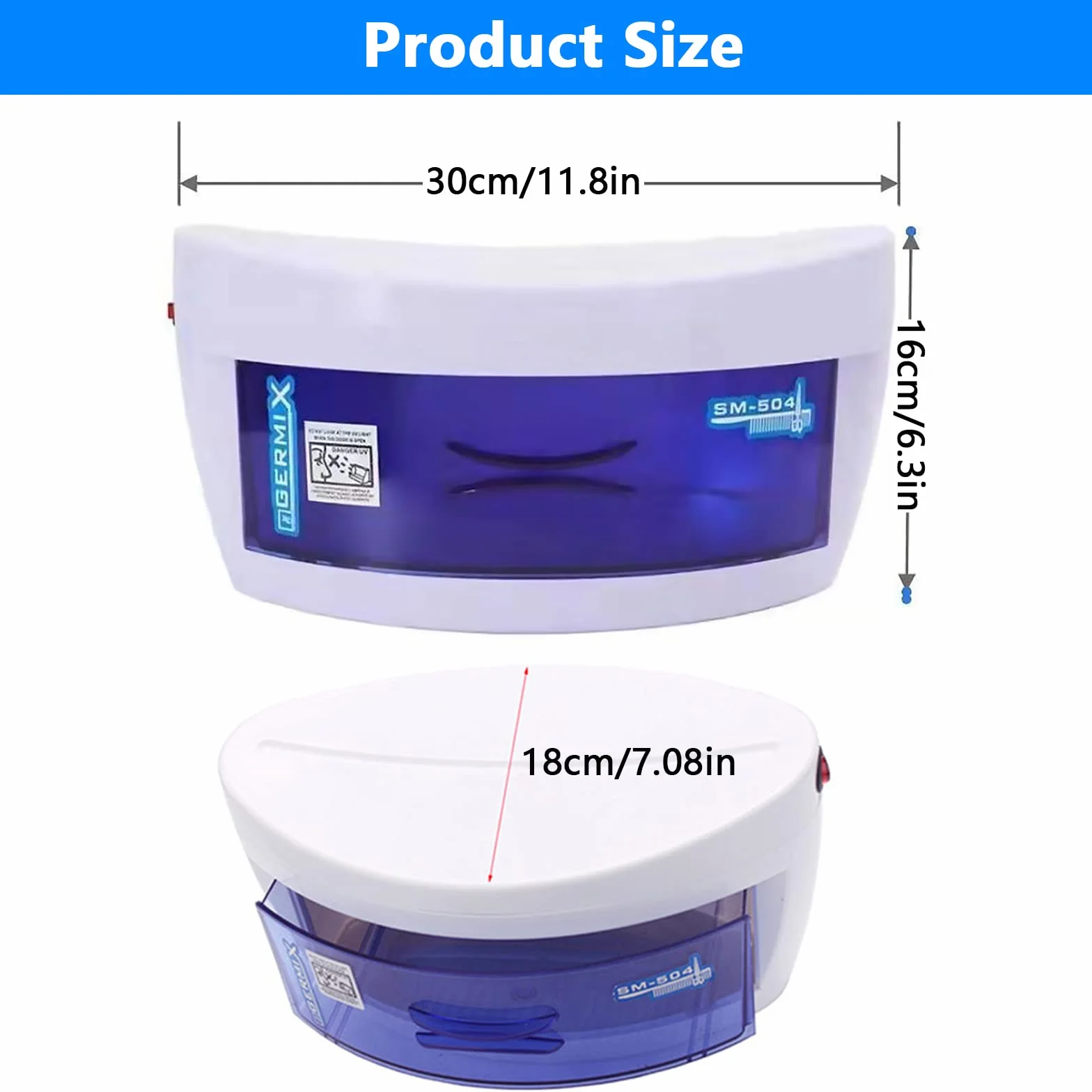Scatola Professionale Dello Sterilizzatore Arte Chiodo, Strumento Alta Temperatura Dello Sterilizzatore Arte Chiodo Gabinetto Disinfezione Dell'Ozono Uv Macchina Disinfezione Dello Strumento Manicure