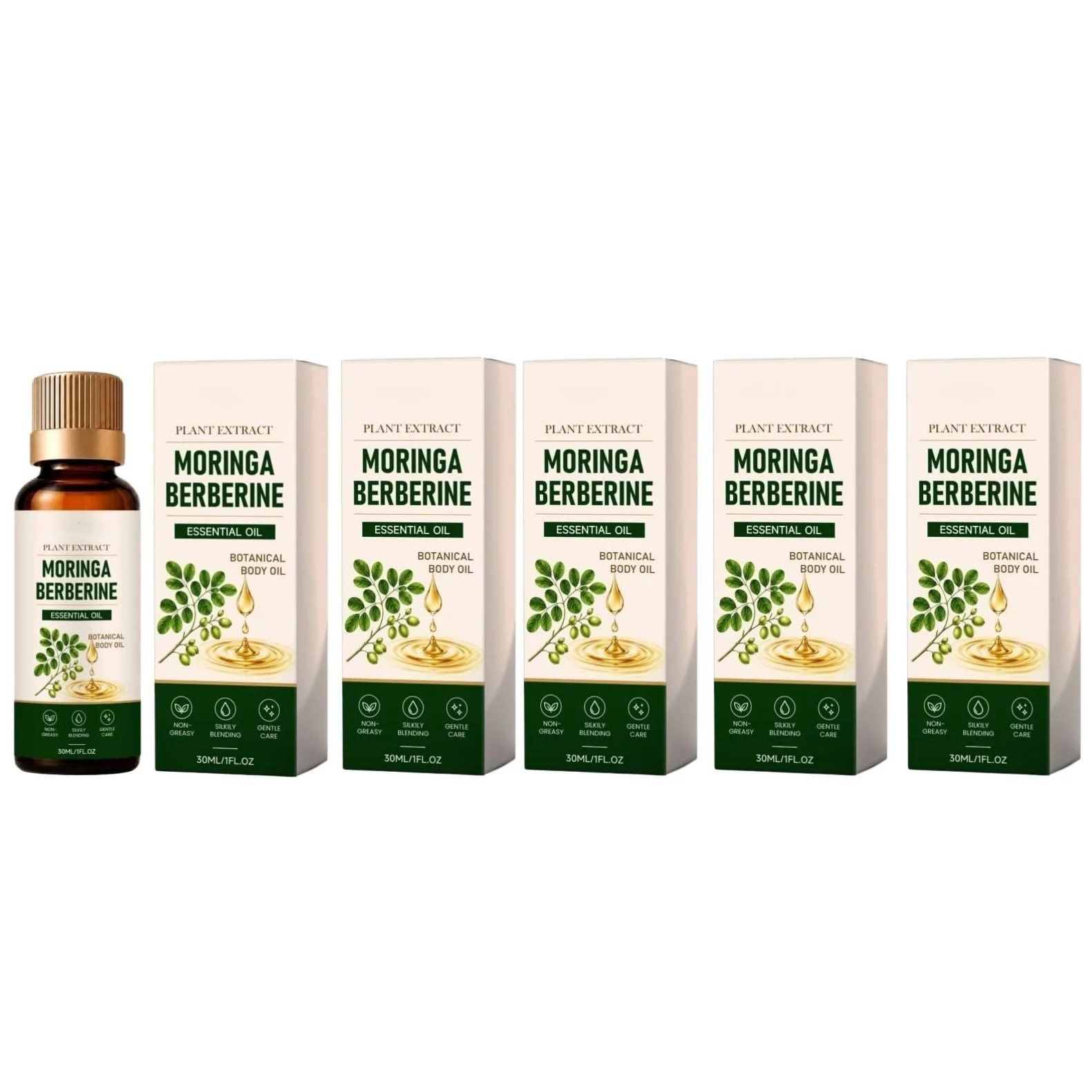 Moringa Seed Oil 30 ml – Moringa Oleifera Oil – Face Body & Hair – Moisturizing, Repairing & Anti-Aging – Pure Seeds