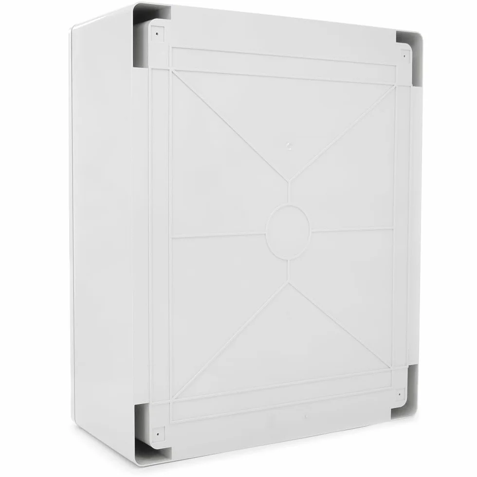 ELS Elektrotechnika Armadietto per quadro elettrico IP65 piastra di montaggio zincata porta con guarnizione perimetrale a parete vuoto