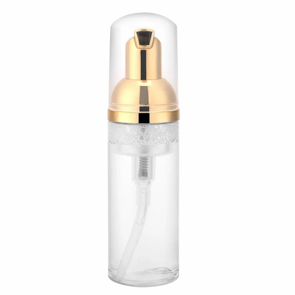 Schiuma detergente per ciglia, Extension per ciglia professionale Detergente per ciglia Strumento per lavarsi le ciglia Extension sicuro per uso quotidiano(Transparent Bottle)