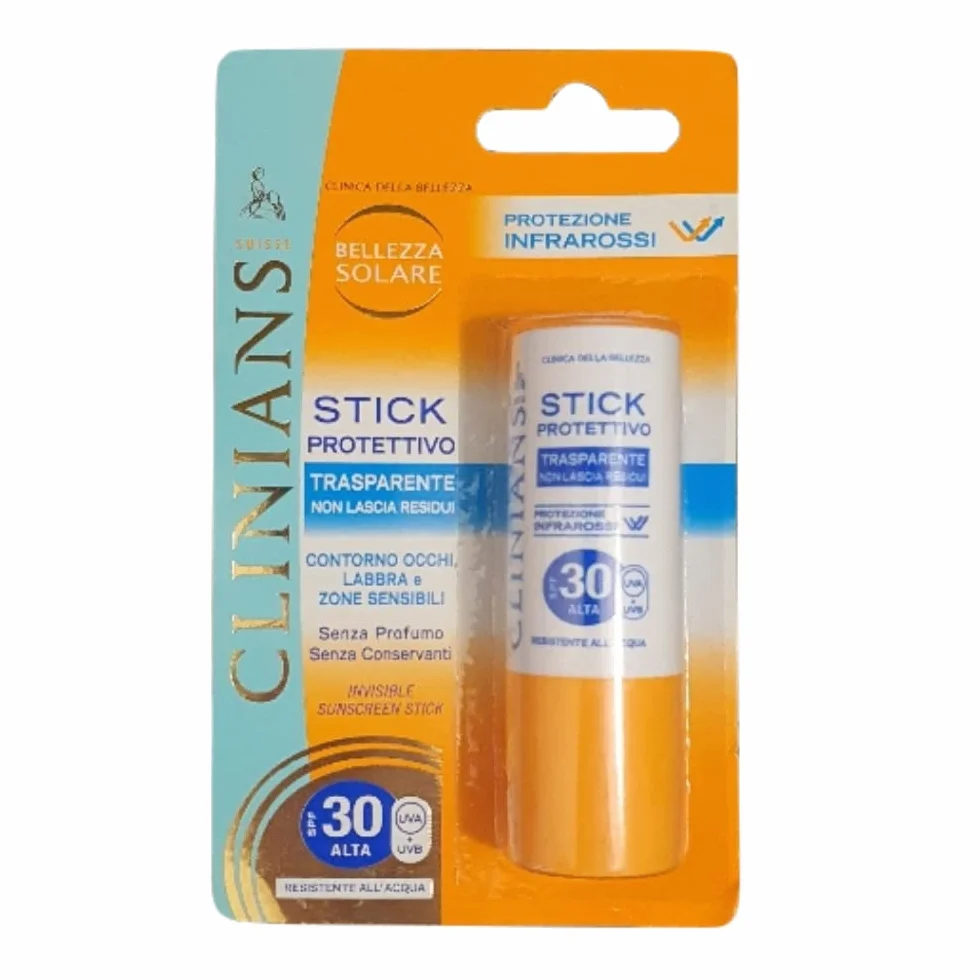 Clinians Stick Protettivo Occhi Labbra e Zone Sensibili SPF30