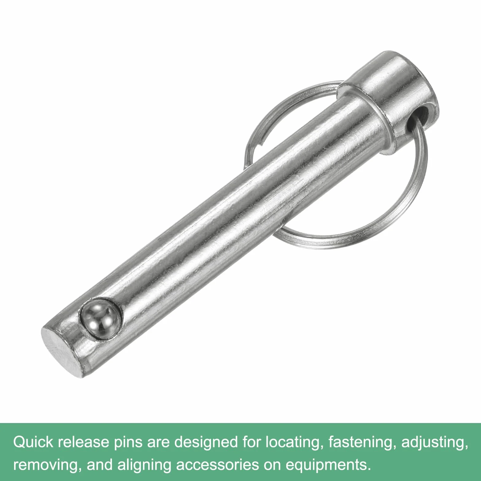 M METERXITY 2-Pz Spille a Rilascio Rapido Dia 3/8" [10mm] Acciaio Carbonio per Barca