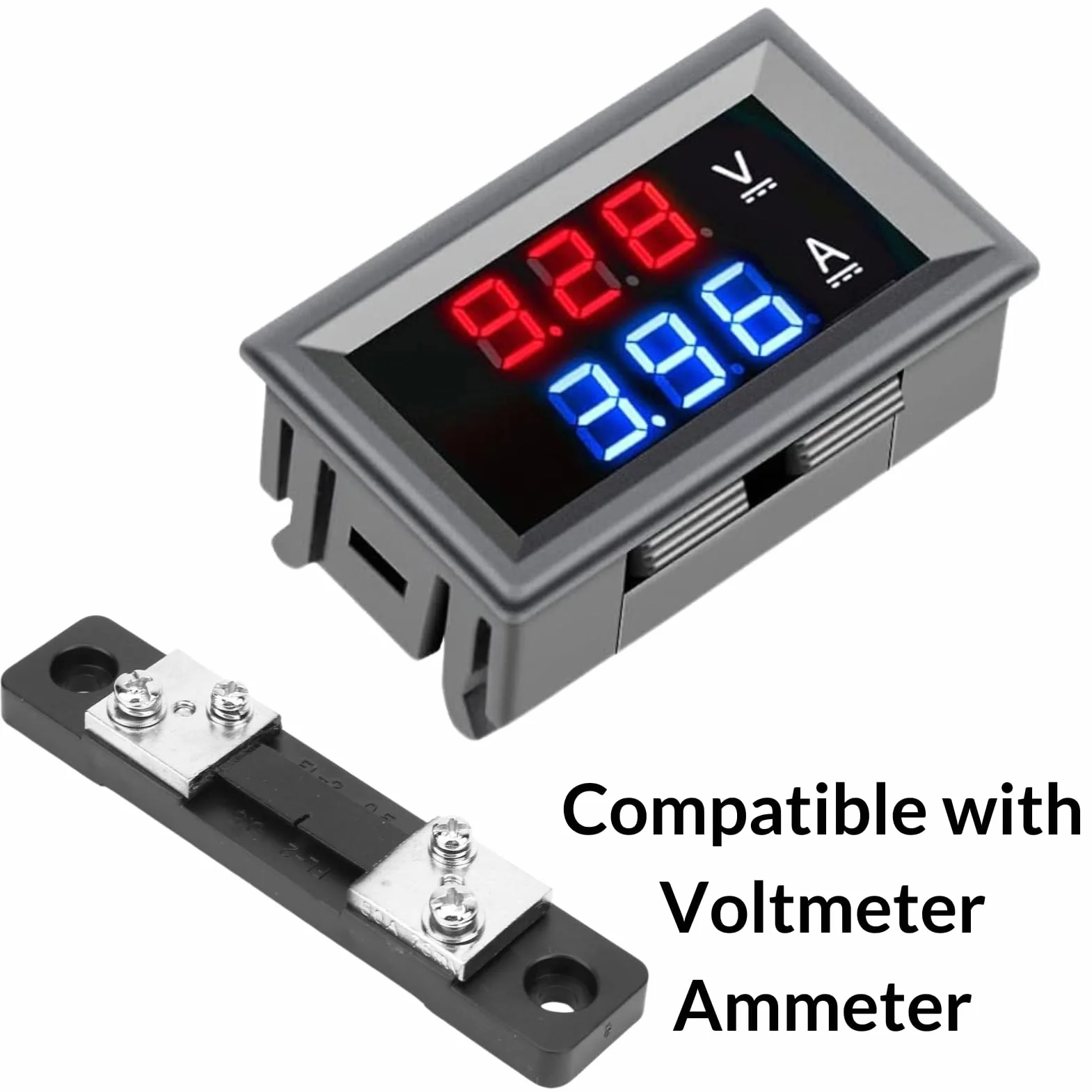 Jadeshay Resistore Shunt 50A 75mV per Amperometro Digitale Pannello di Controllo