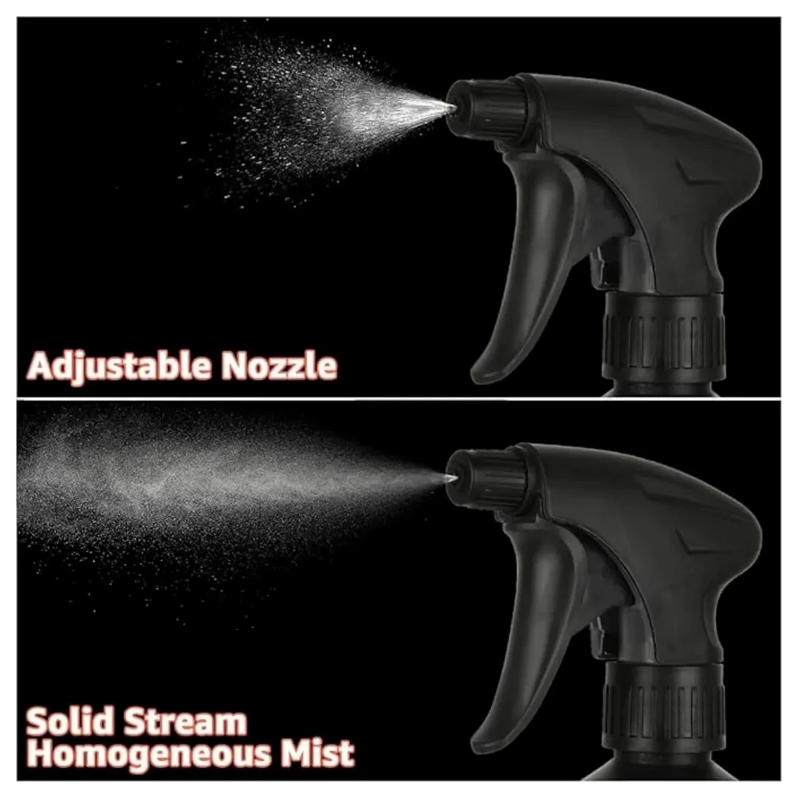 Flacone Spray Vuoto 10 flaconi spray in plastica vuoti regolabili con flusso di nebbia fine for piante da giardino casa essenziali