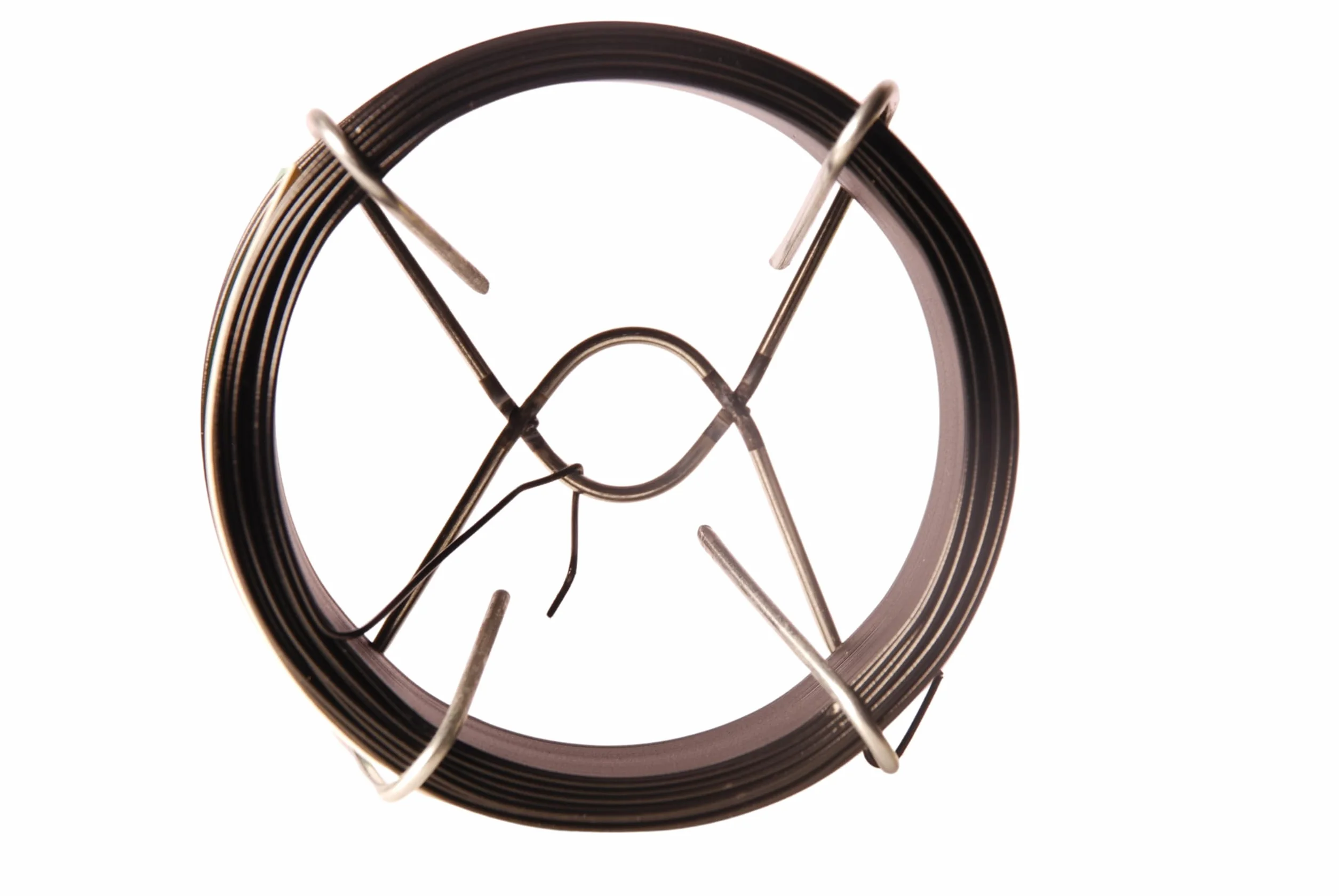 Filpack Chapuis Filo metallico in acciaio plastificato 0,8 mm 75 m nero