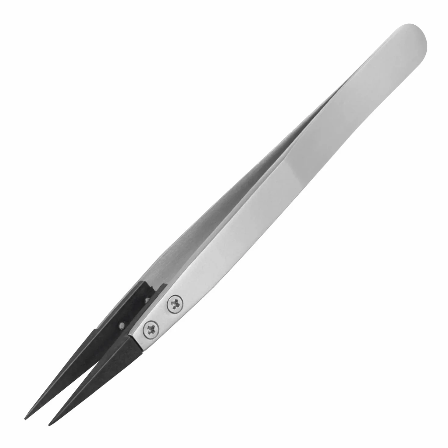 ENGINEER PTZ-41 Pinzetta a punta fine acciaio inossidabile ESD con punte in plastica
