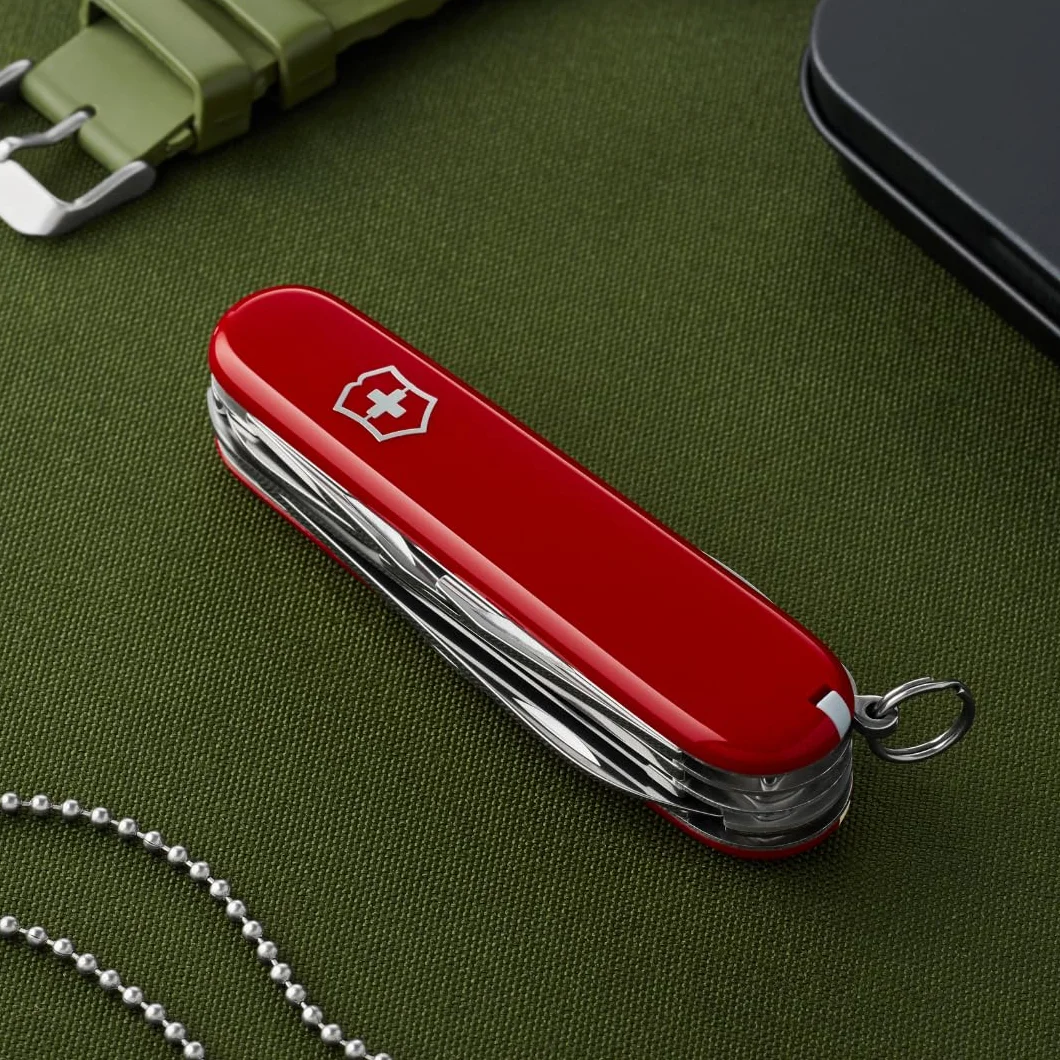 Victorinox Huntsman Coltellino Svizzero Multiuso 15 Funzioni Lama Grande
