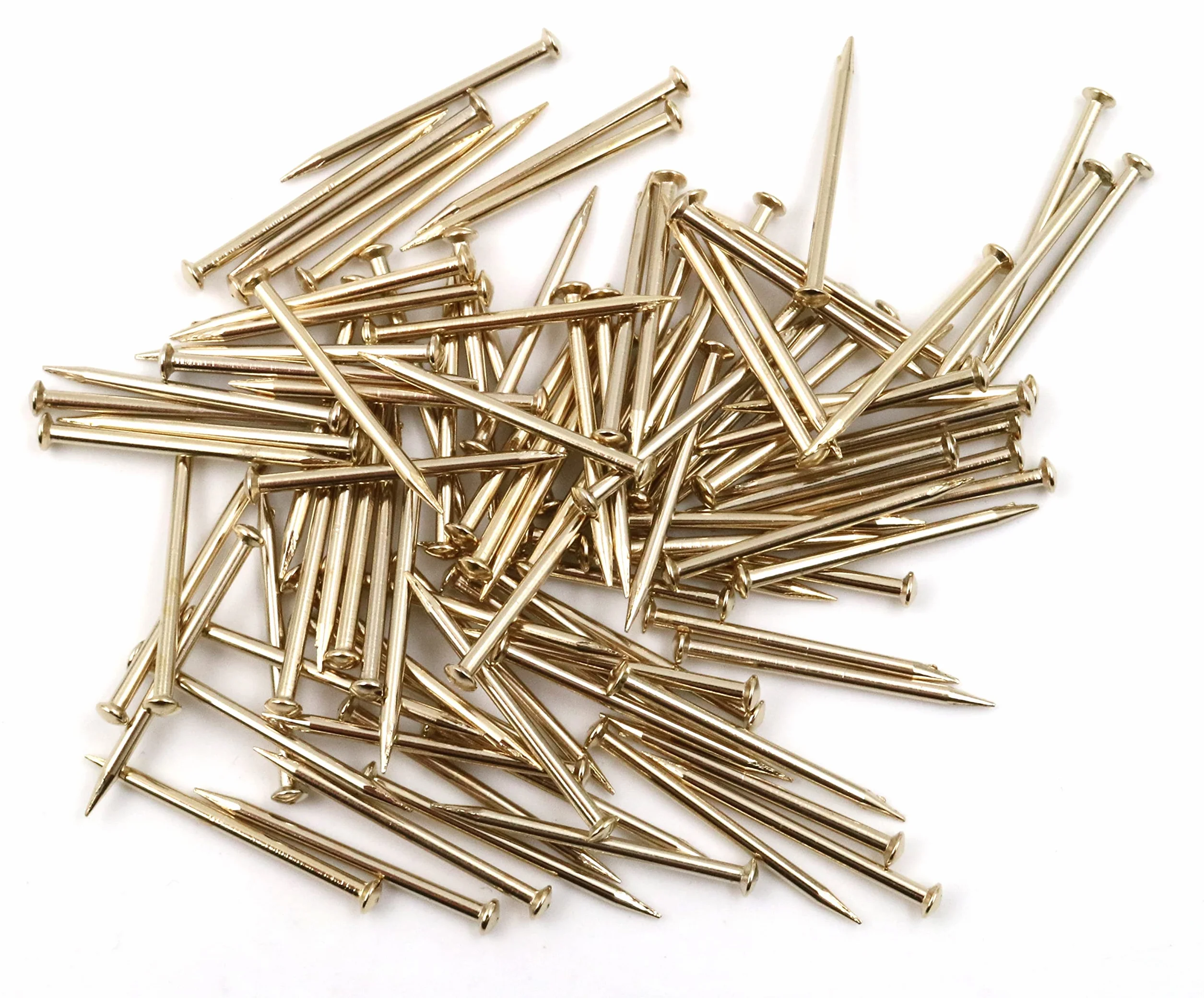 Perni in acciaio Design61 1,5 x 30 mm testa cilindrica in ottone