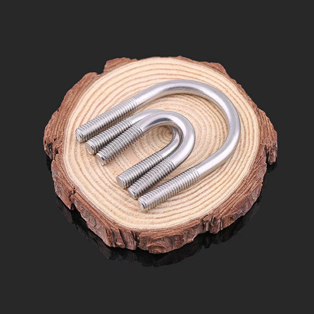 Bullone a U acciaio INOX 304 M8×34mm 3 pezzi