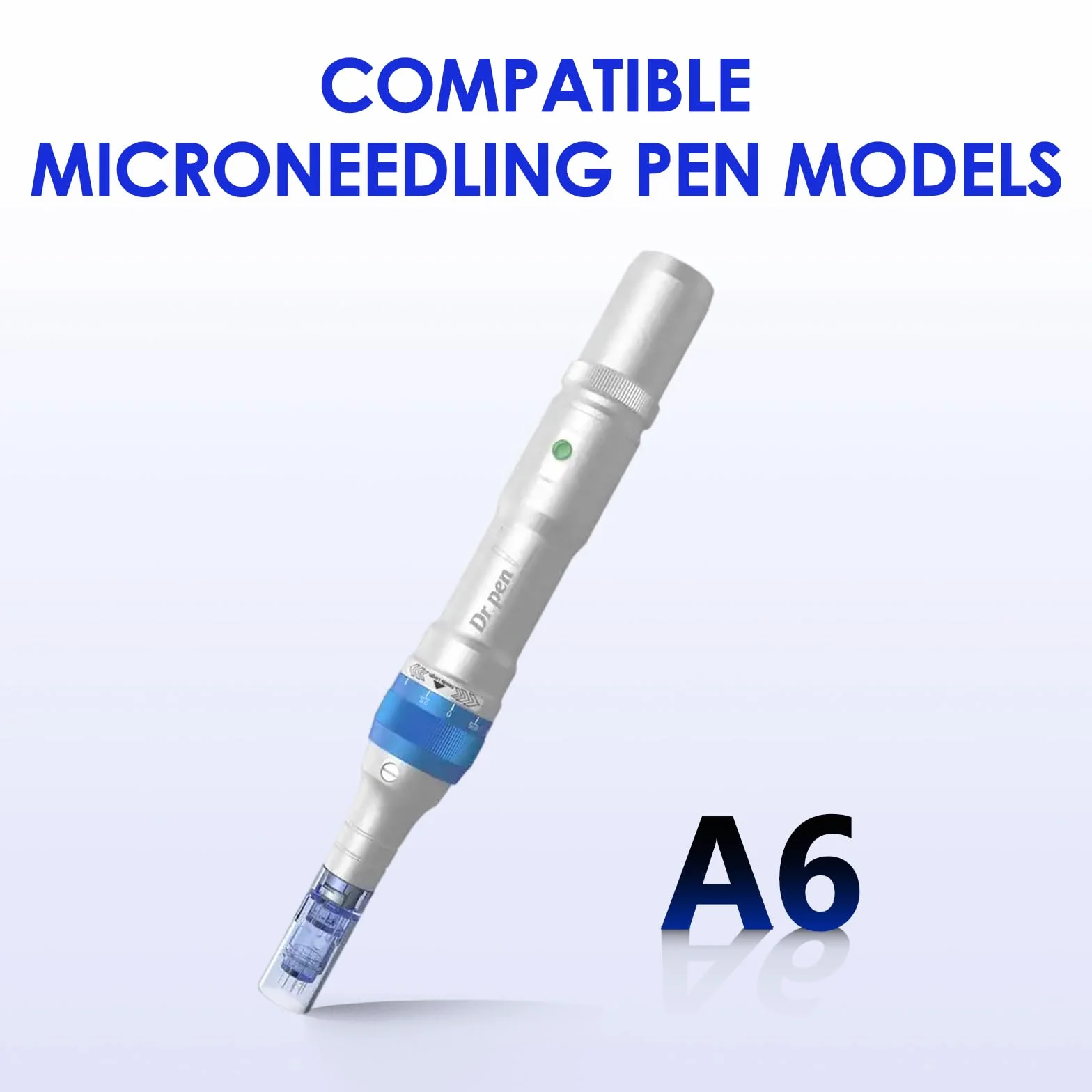 Aghi di Ricambio Dr.pen Ultima A6, Cartucce di Aghi a 42 Pin per Penna per Microneedling Dr.pen Modello A6, Cartucce Monouso Autentiche per Microneedling (42 Pin, 30 Pz)