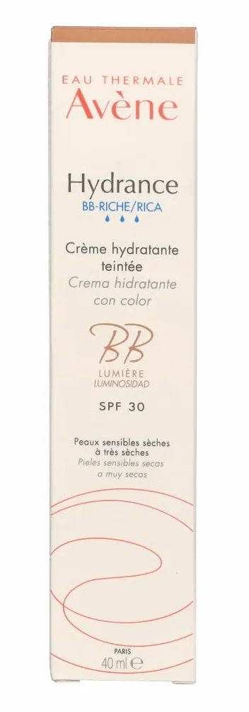 Avène Hydrance BB-reichhaltig Feuchtigkeitscreme getönt SPF30, 40 ml Crema