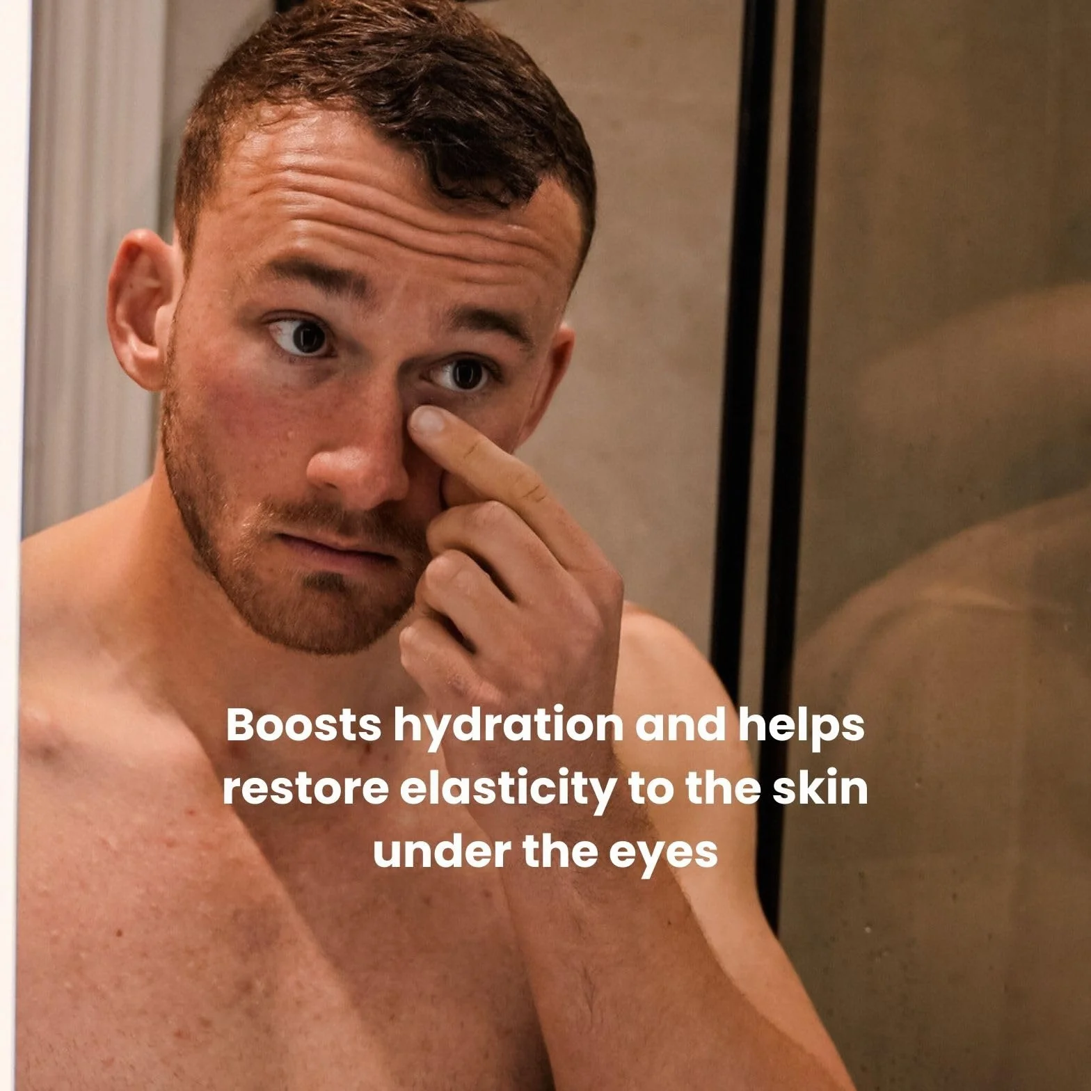 ManCave Gel Contorno Occhi Anti Affaticamento alla Caffeina e Vitamina E da 15ml, Gel Contorno Occhi Antirughe e Occhiaie, Formula Vegana e Naturale, Contorno Occhi Uomo, Prodotto in Inghilterra