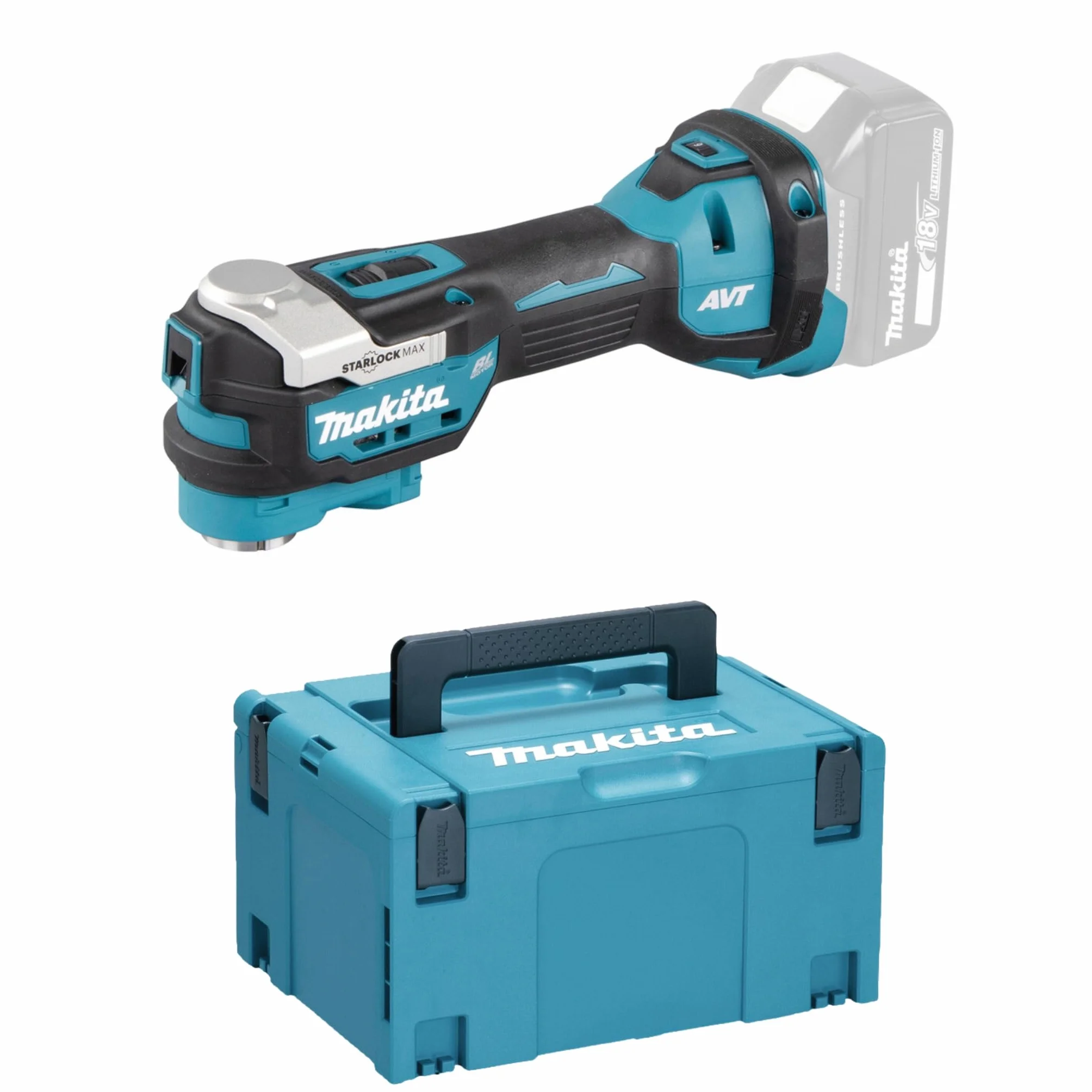 Makita DTM52ZJ Strumento multifunzione 18 V LXT MAKPAC