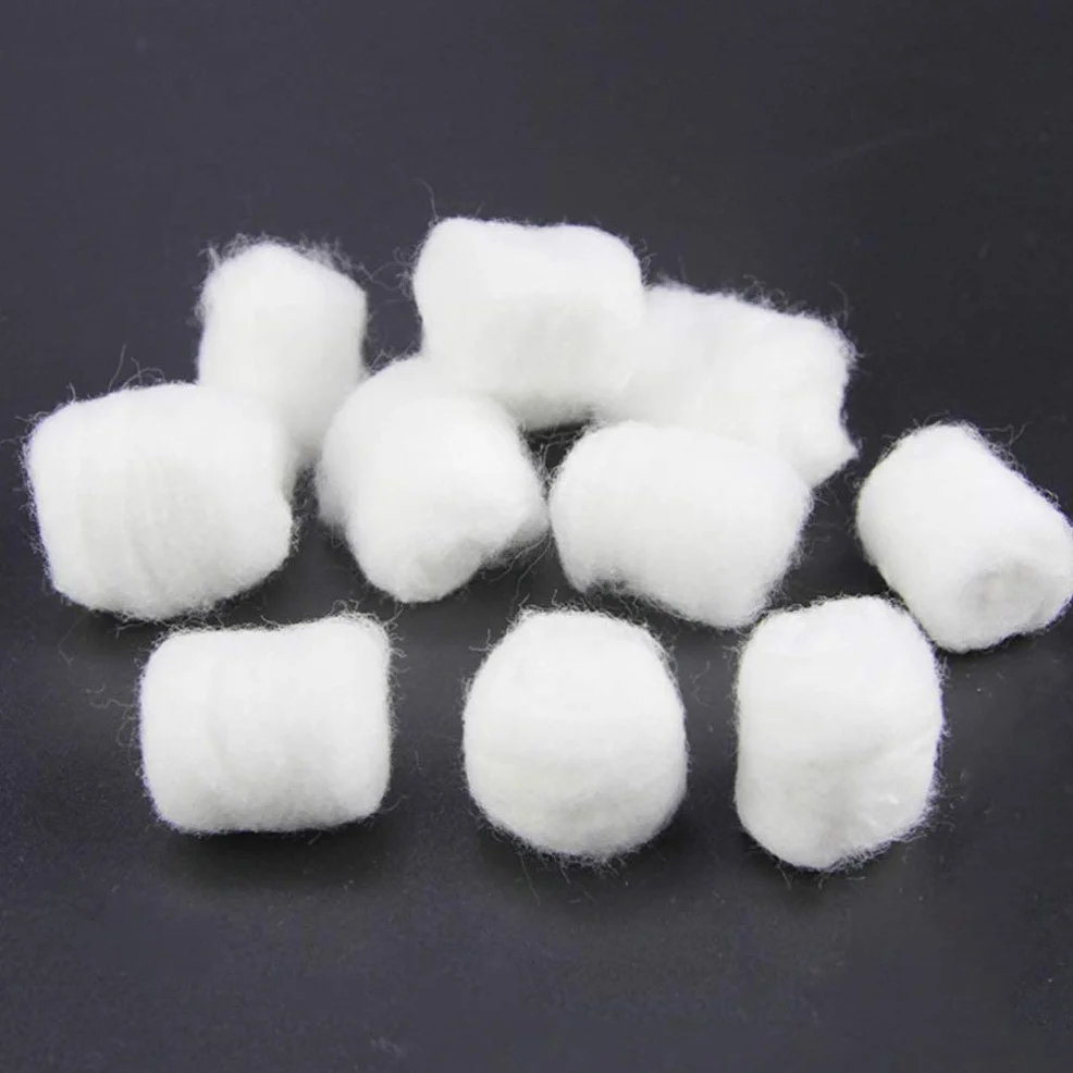 300 batuffoli di cotone per trucco sgrassanti batuffoli di cotone per uso domestico in salone di bellezza