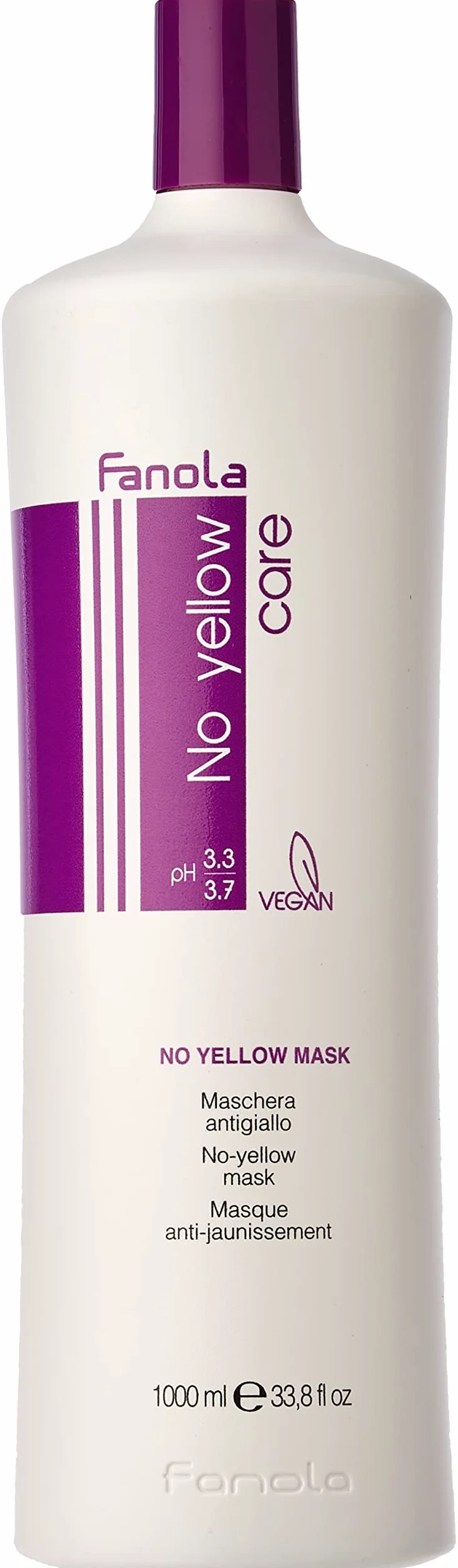 Fanola No Yellow Shampoo + Maschera Antigiallo - 2000 Ml