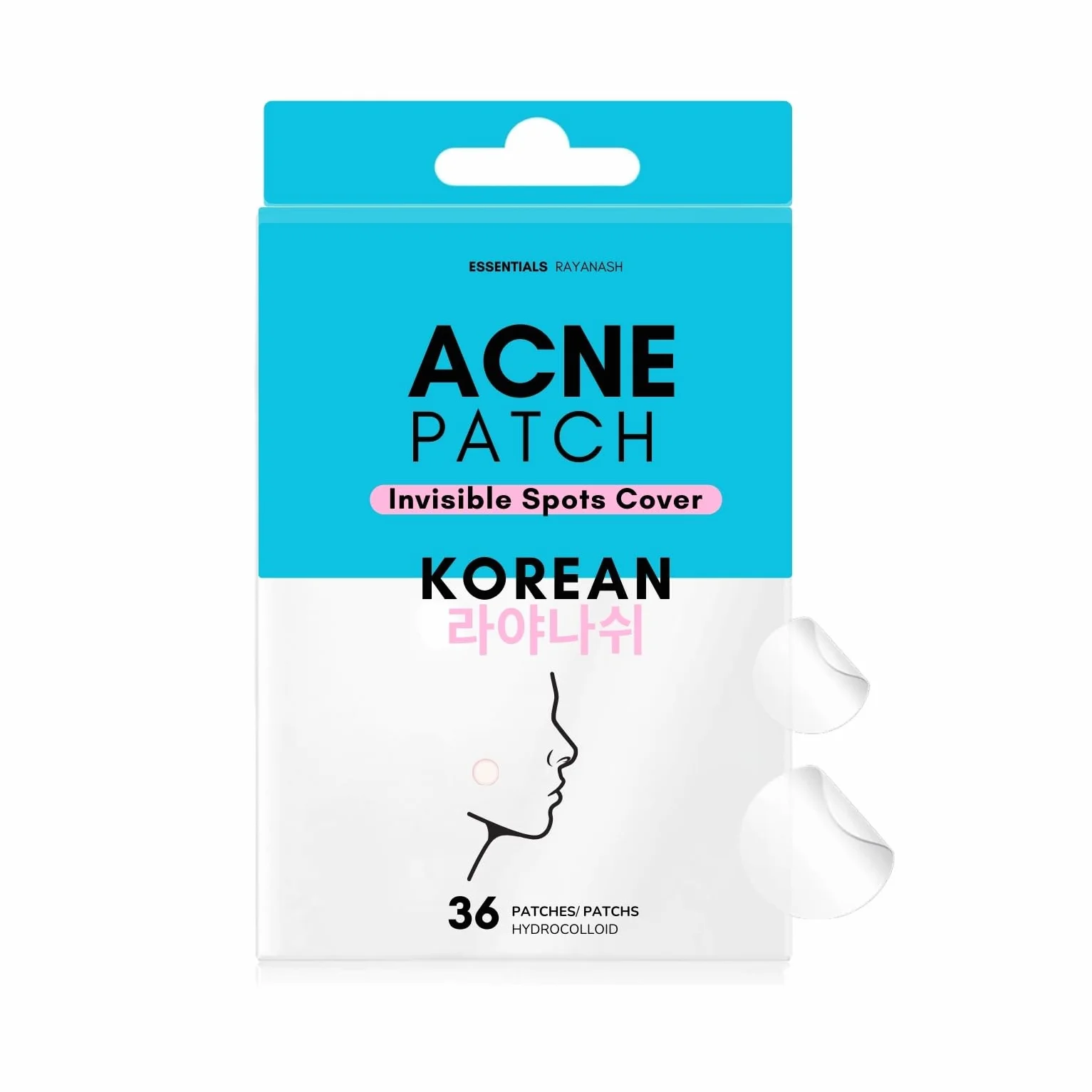 Patch Brufoli – patch Idrocolloide Pimple Patches, Cerotti Brufoli Viso, Anti Acne, 2 Taglie, Vegano, Cruelty Free, aiuta a migliorare la cicatrizzazione cerotti anti-acne - 36 Pezzi