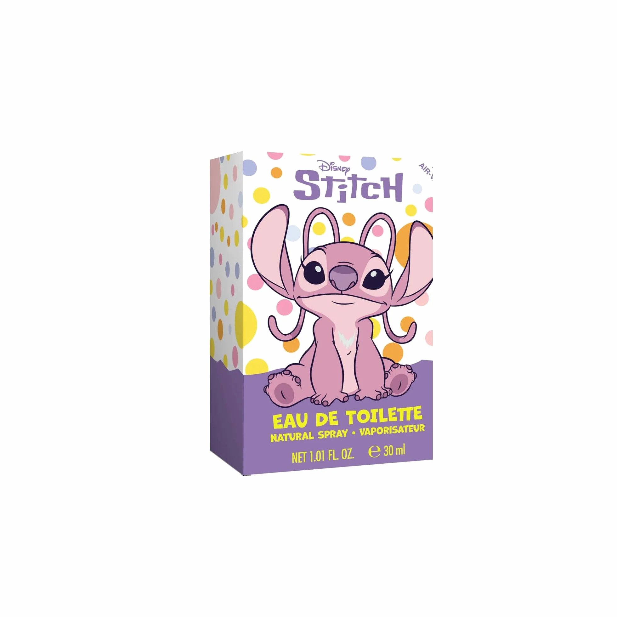 Disney Lilo & Stitch Angel – Eau de Toilette per Bambini 30ml – Profumo Dolce e Fruttato – Regalo per Ragazza o Ragazzo – Flacone Illustrato – Perfetto per Compleanno, Natale