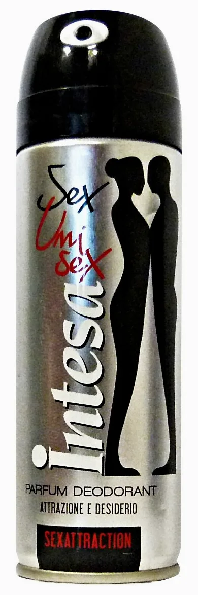 INTESA Set 12 Deodorante Spray Unisex Sexattraction 125 Ml. Cura Del Corpo