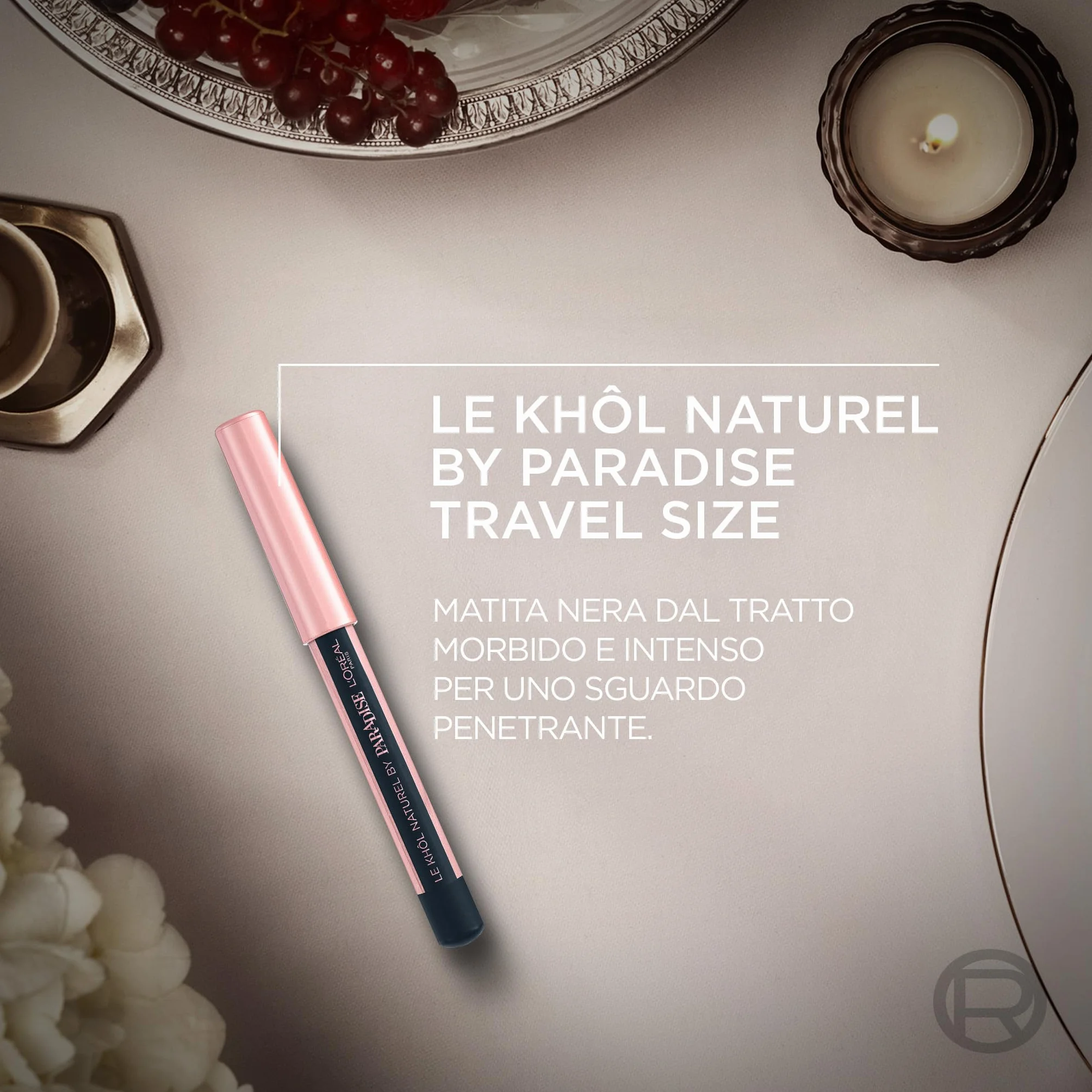 L'Oréal Paris Pochette Regalo Make Up à La Carte con Mascara Volumizzante Air Volume 30H Extra-Nero e Mini-Matita Occhi, Per i Tuoi Look Festivi, Con Elegante Beauty Case in Vernice Nera