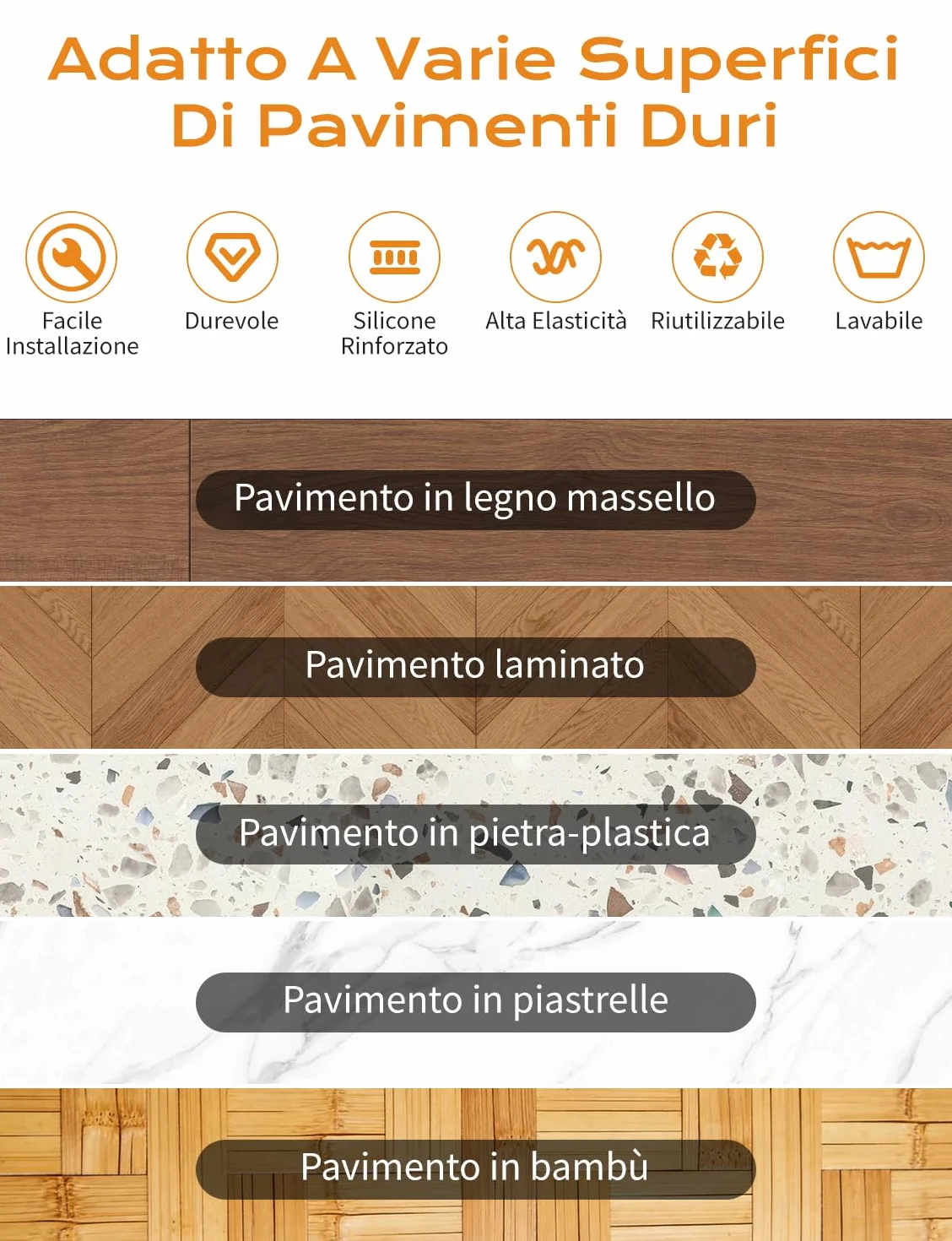 Coprigambe per Sedie Extra Piccole 24 Pezzi - Feltro 360° Nero Scuro - Proteggi Pavimento da Graffi e Rumore