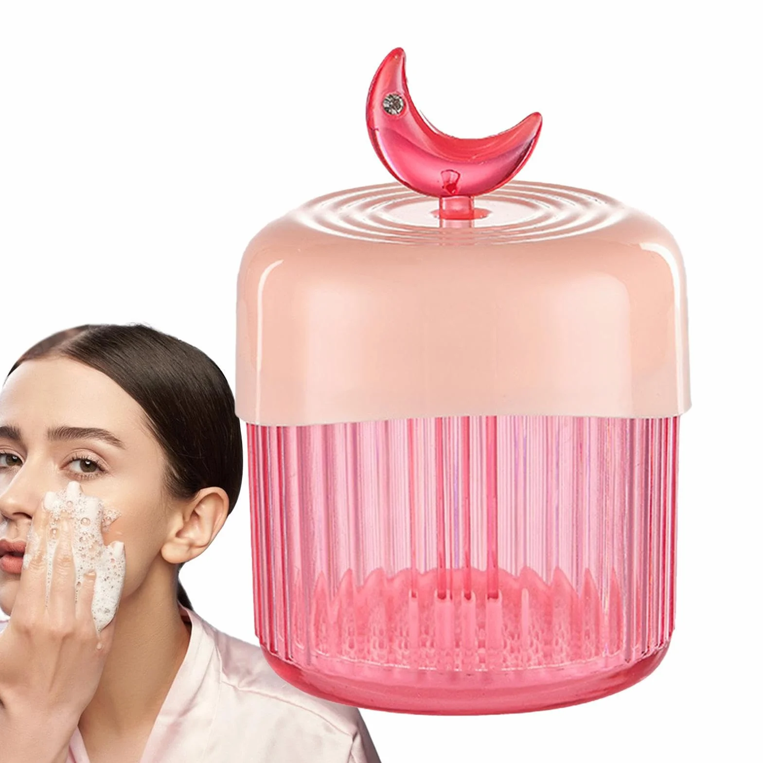 Tazza per la creazione di schiuma detergente per viso - Dispositivo Bubble Foamer Bubbler per la cura della pulizia della pelle del viso - Bubble Foamer per latte detergente, bagnoschiuma e Flavas