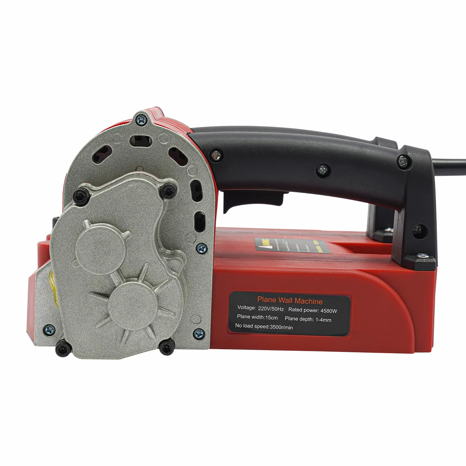 Pialla elettrica da parete 4580 W, smerigliatrice per cemento, profondità 1-4 mm