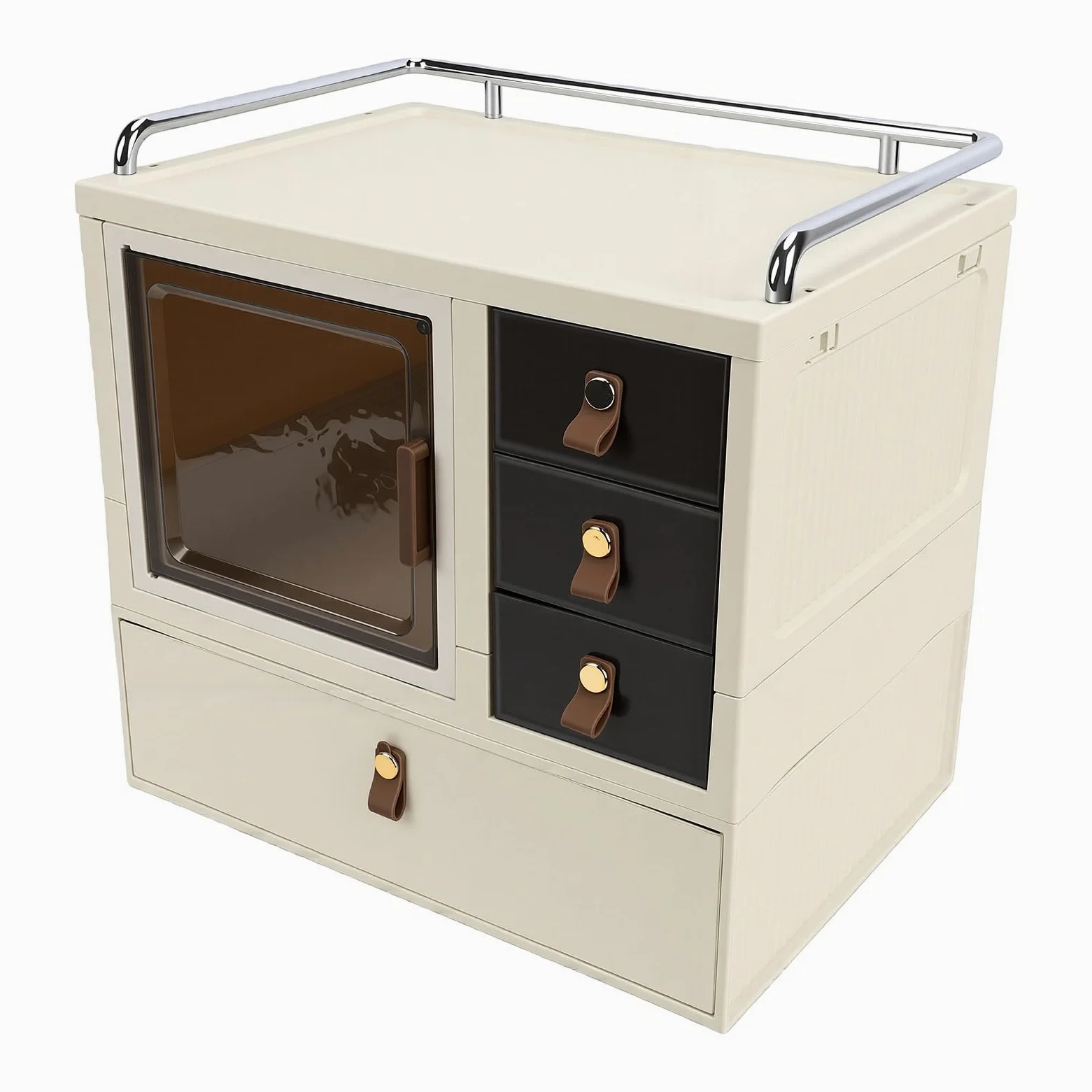 Annadue Organizer per Trucco in Acrilico Trasparente, Scatola per