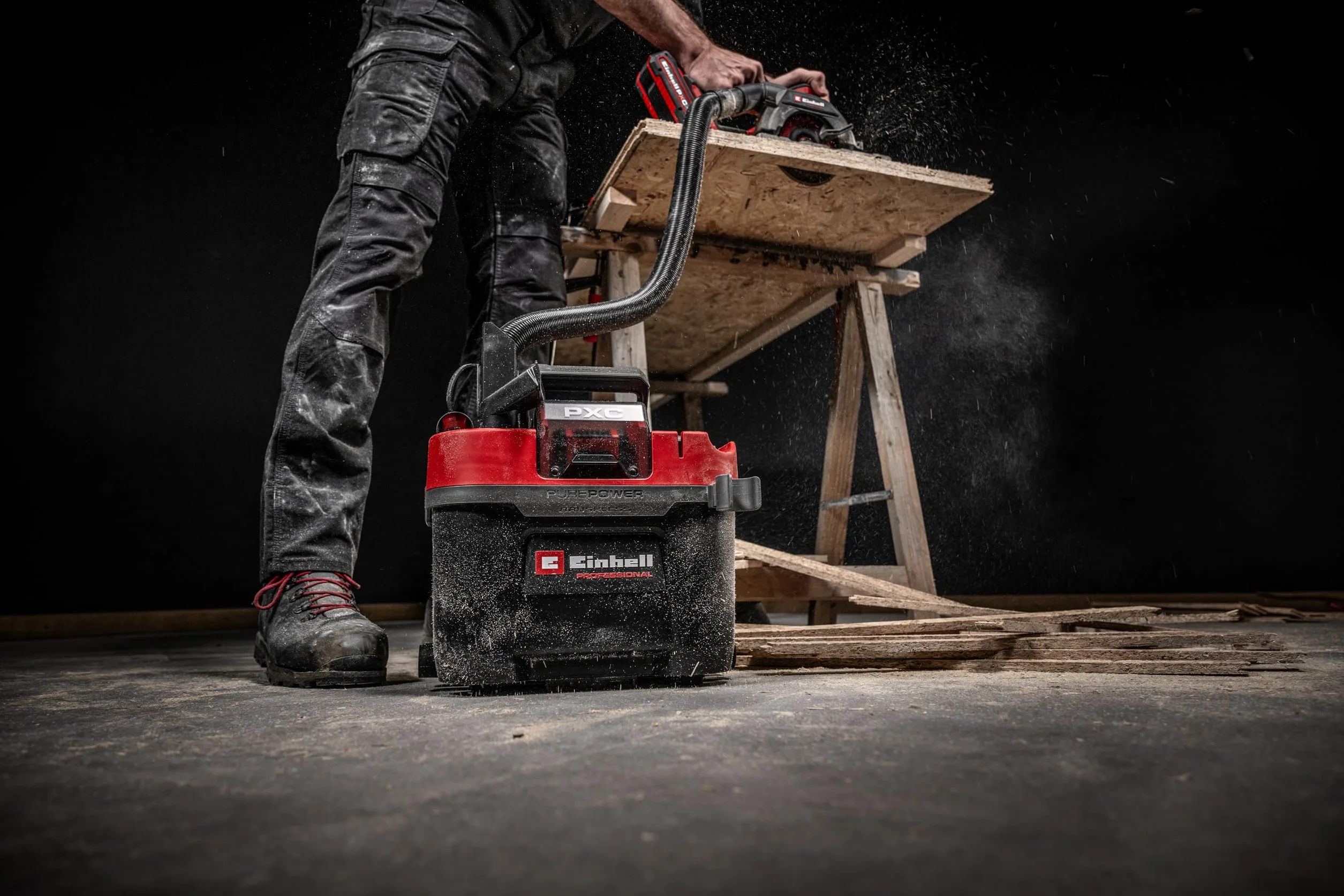 Einhell TP-VC 18/10 Li BL L-Solo Professional Aspirasolidi e liquidi 18 V Brushless 10 l