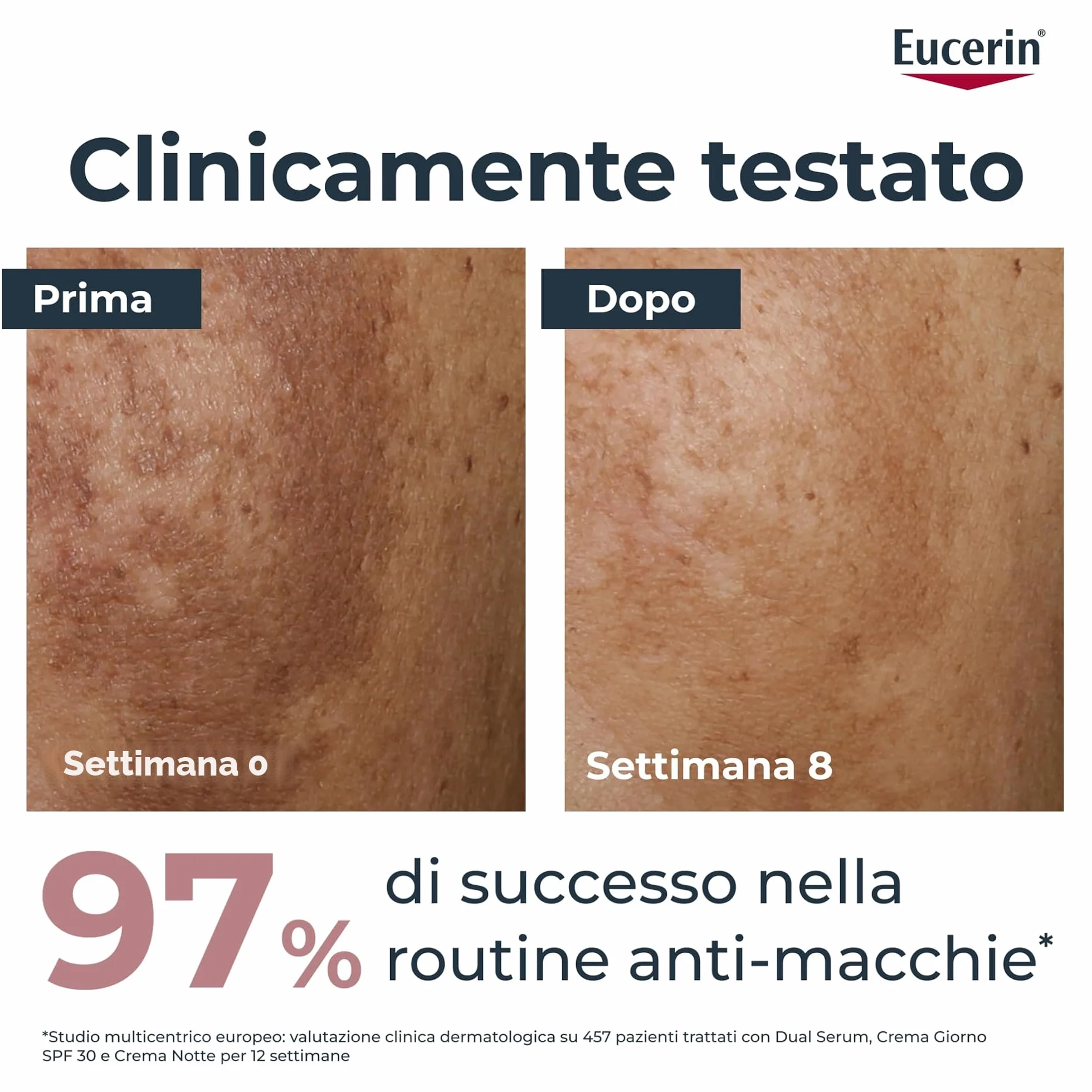 Eucerin Anti-Pigment Crema Viso Notte 50 ml, Crema antimacchie viso per una pelle rigenerata durante il sonno, Formula arricchita con Thiamidol e Dexpantenolo per tutti i tipi di pelle