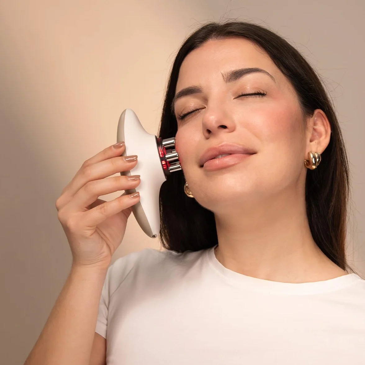 Cecotec Massaggiatore Anticellulite SkinCare Push Up Suction. 3 Modalità: EMS, Corpo e Viso, Funzione Aspirazione, Luce Rossa, 2 Testine, 3 Intensità, 60 Min, Pelle Tonica, Effetto Lifting Immediato