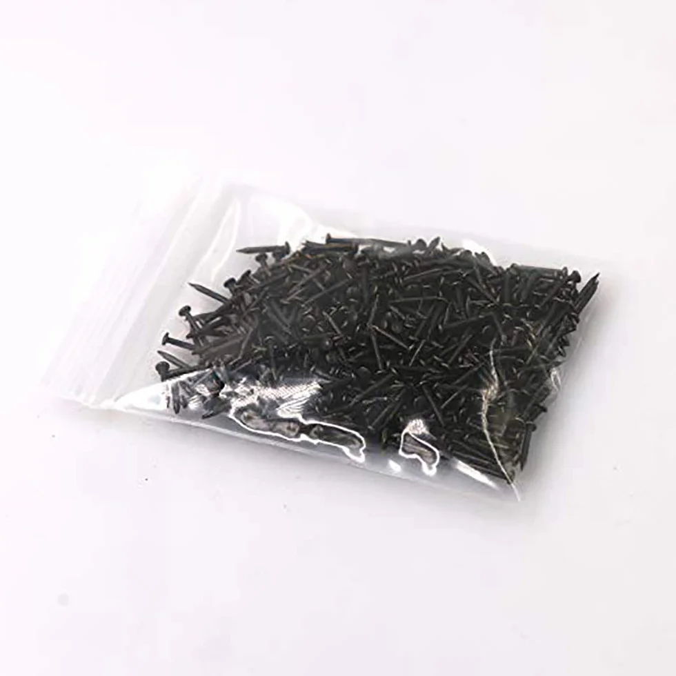 500PCS Testa Rotonda Piccolo Chiodi di Legno Accessori Hardware di Fissaggio Fatti a Mano Scatole Decorative Fai da te 10mm Bronzo