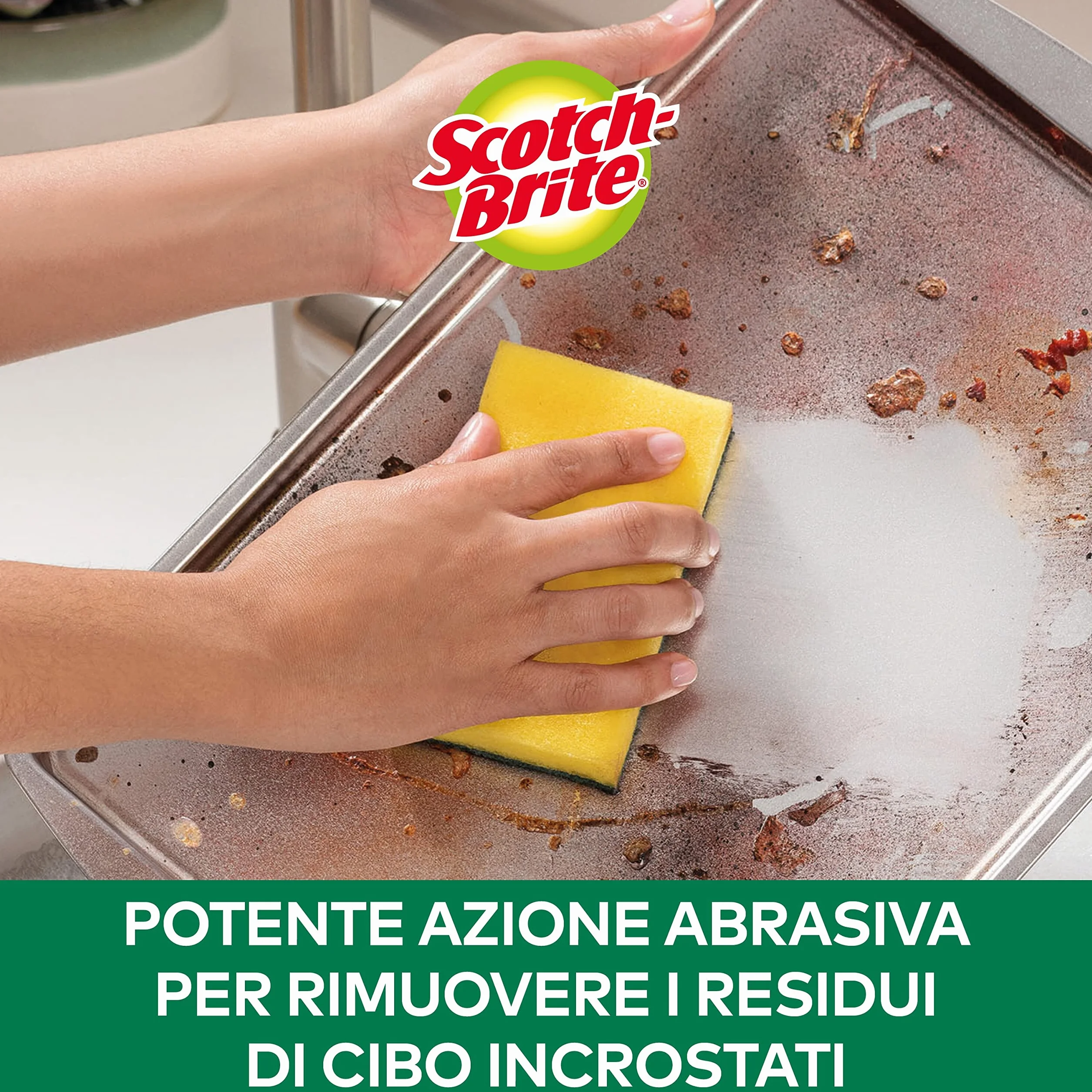 Scotch-Brite Spugna abrasiva Heavy Duty Classic, 20 pezzi