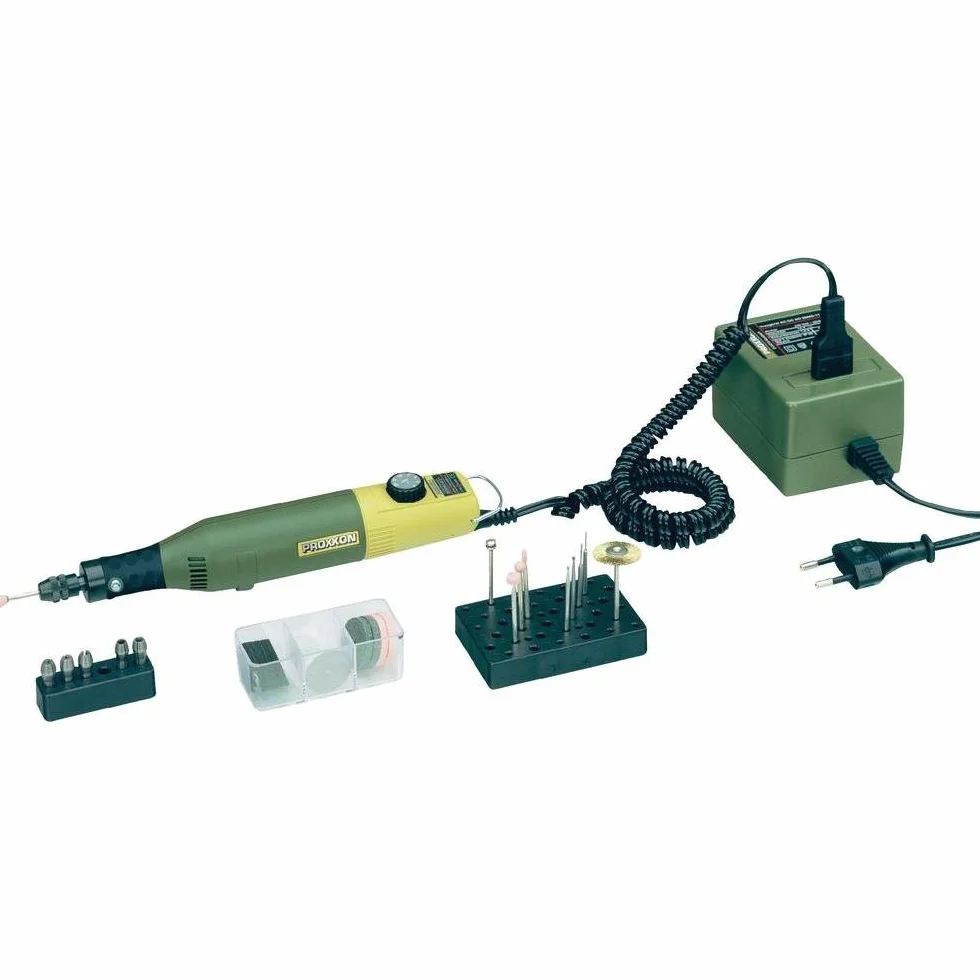 Proxxon 28515 MICROMOT 60/E Set do modelarstwa i grawerowania wiertarsko-frezarski