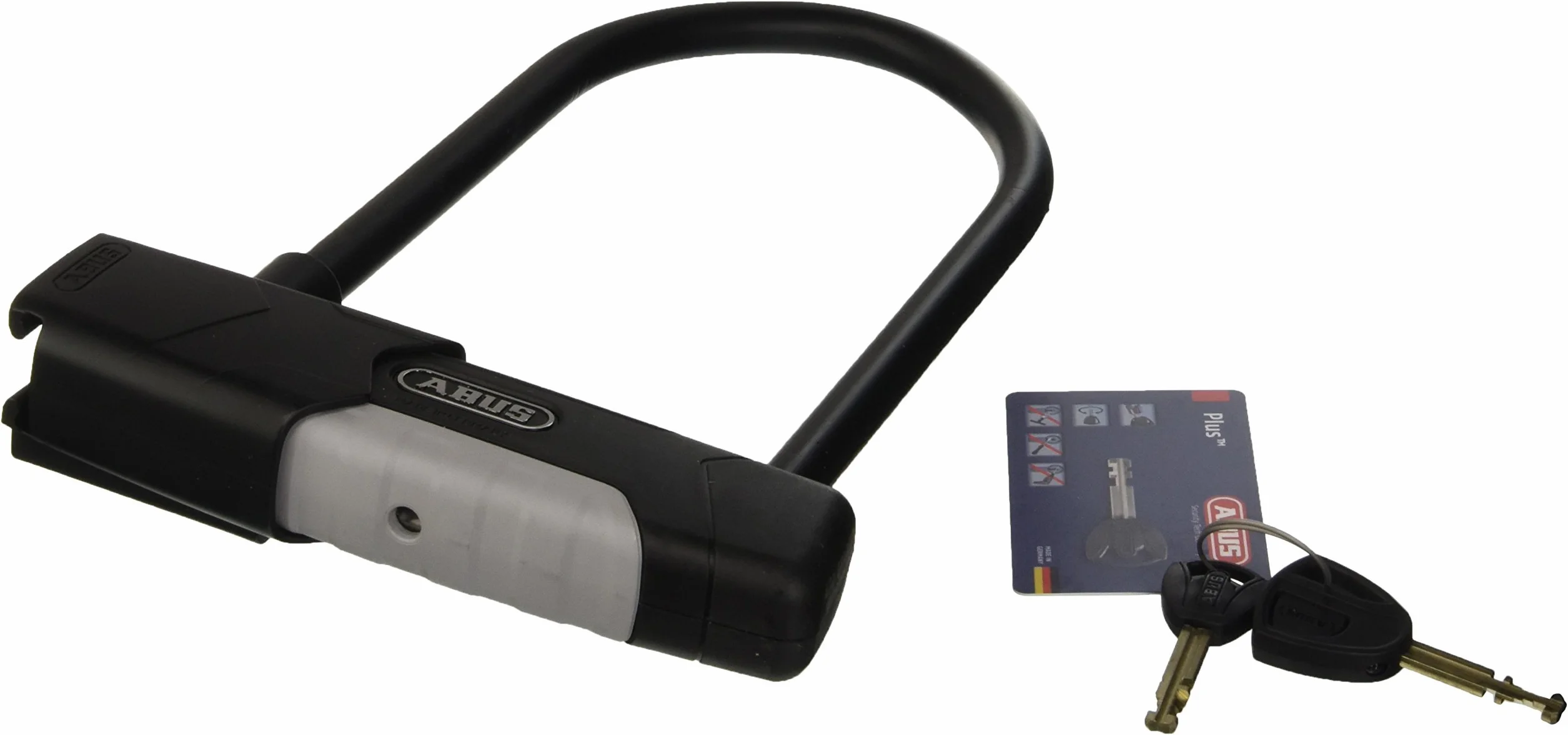 Abus Lucchetto per Bicicletta 470/230 Granit Plus, Nero