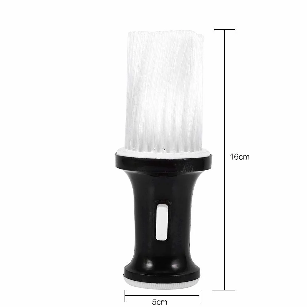 ANGGREK Barbiere Collo Spazzola Nylon Collo Spolverino Pennello Pennello Parrucchiere per Collo Pennello Salone Professionale Strumenti per Barbiere