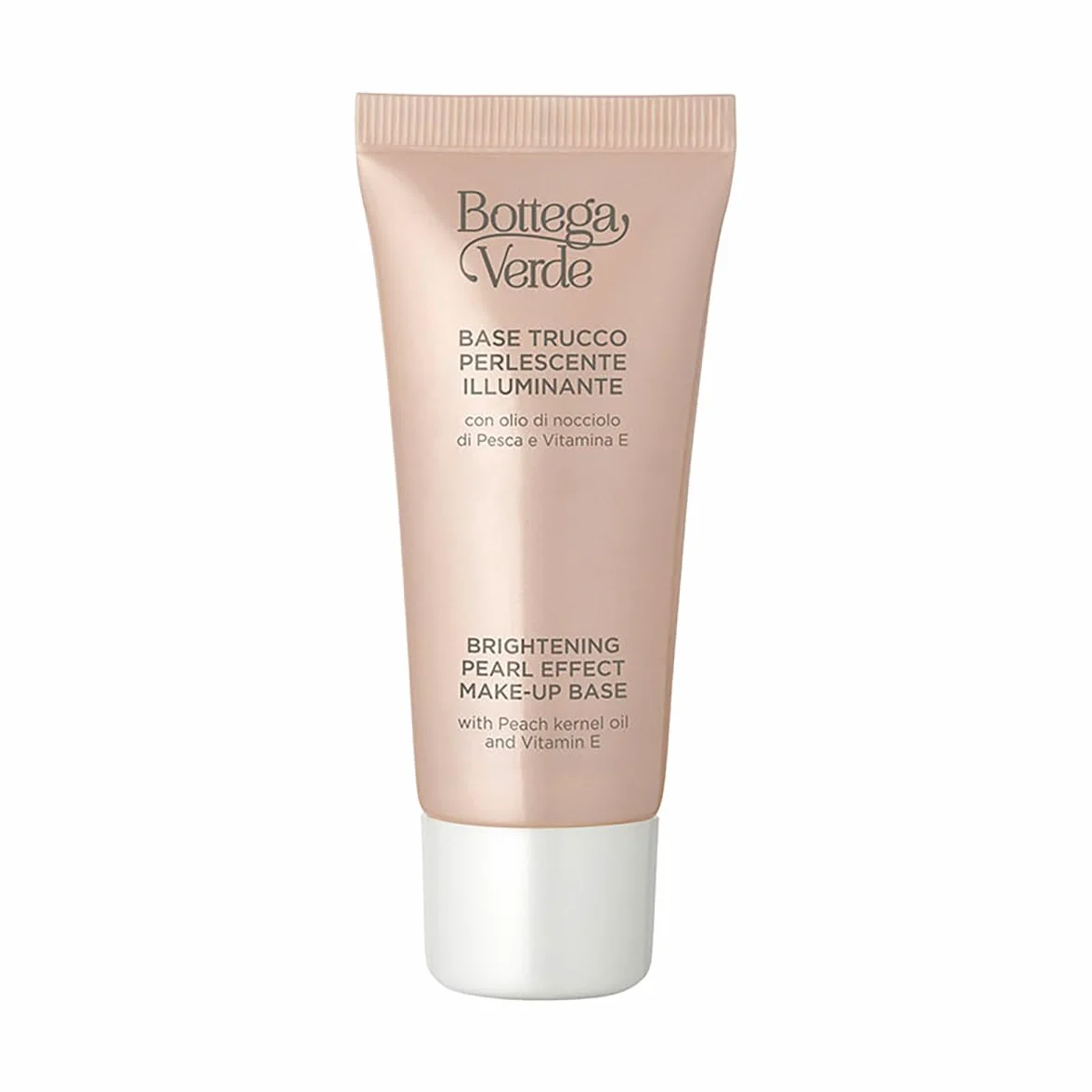 Bottega Verde - Base Trucco Perlescente e Illuminante, 30 ml, Primer ad Azione Uniformante, con Olio di Nocciolo di Pesca e Vitamina E