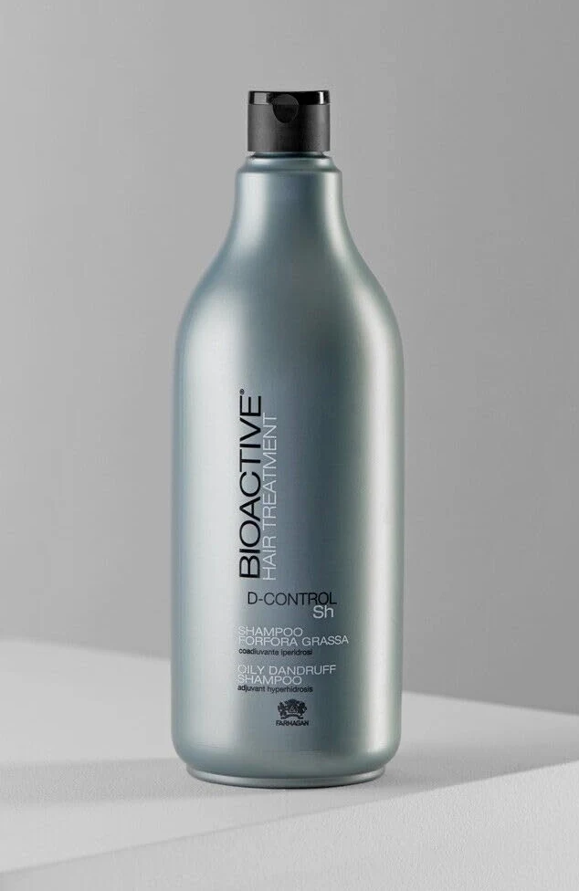 Bioactive Shampo per Capelli AntiForfora per Forfora Grassa 1LT Farmagan