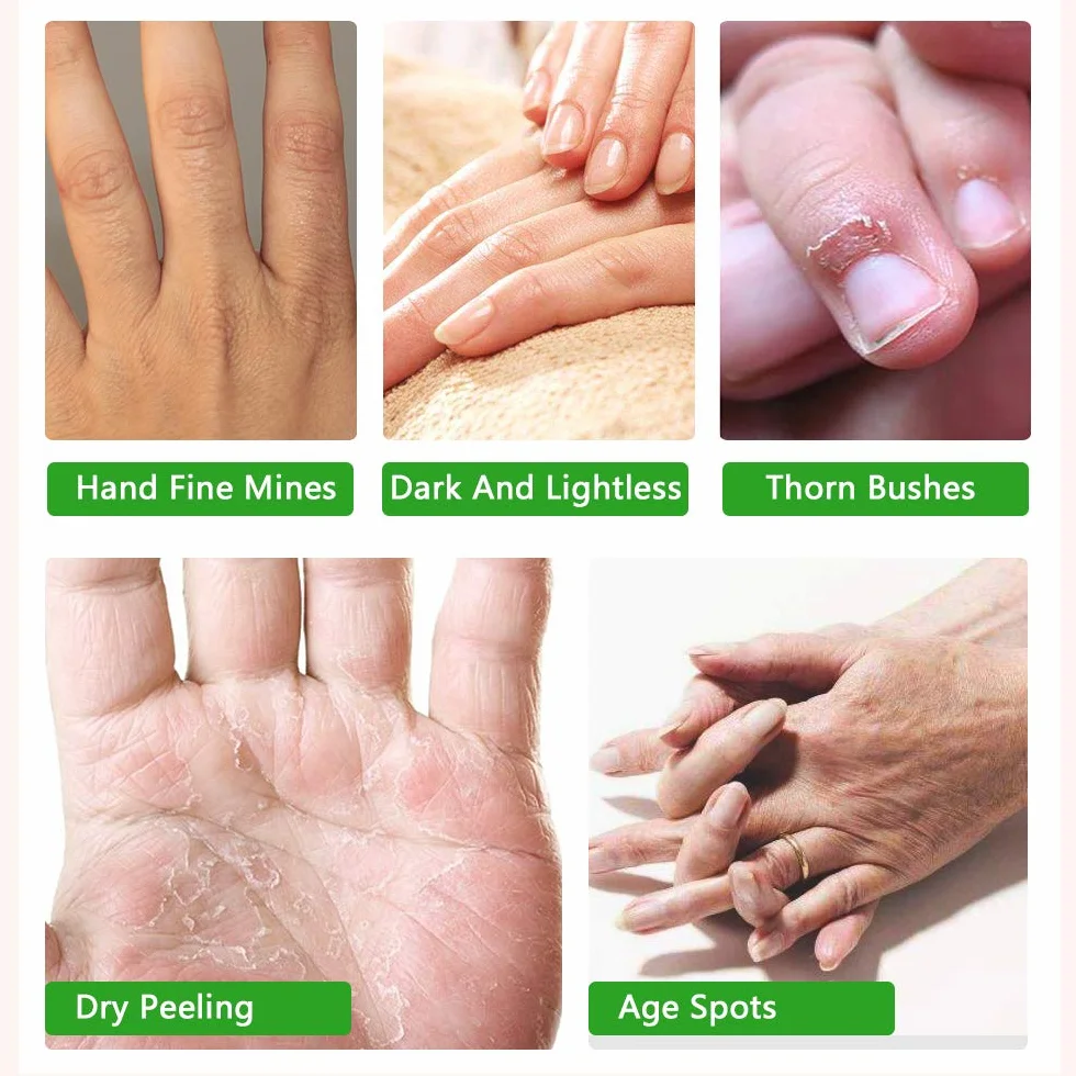 Maschera per Mani 3 Paia Guanti Idratanti Mani Maschera Antietà Rigenerante Nutriente per Invecchiamento a Secco e Screpolate per donne e uomini