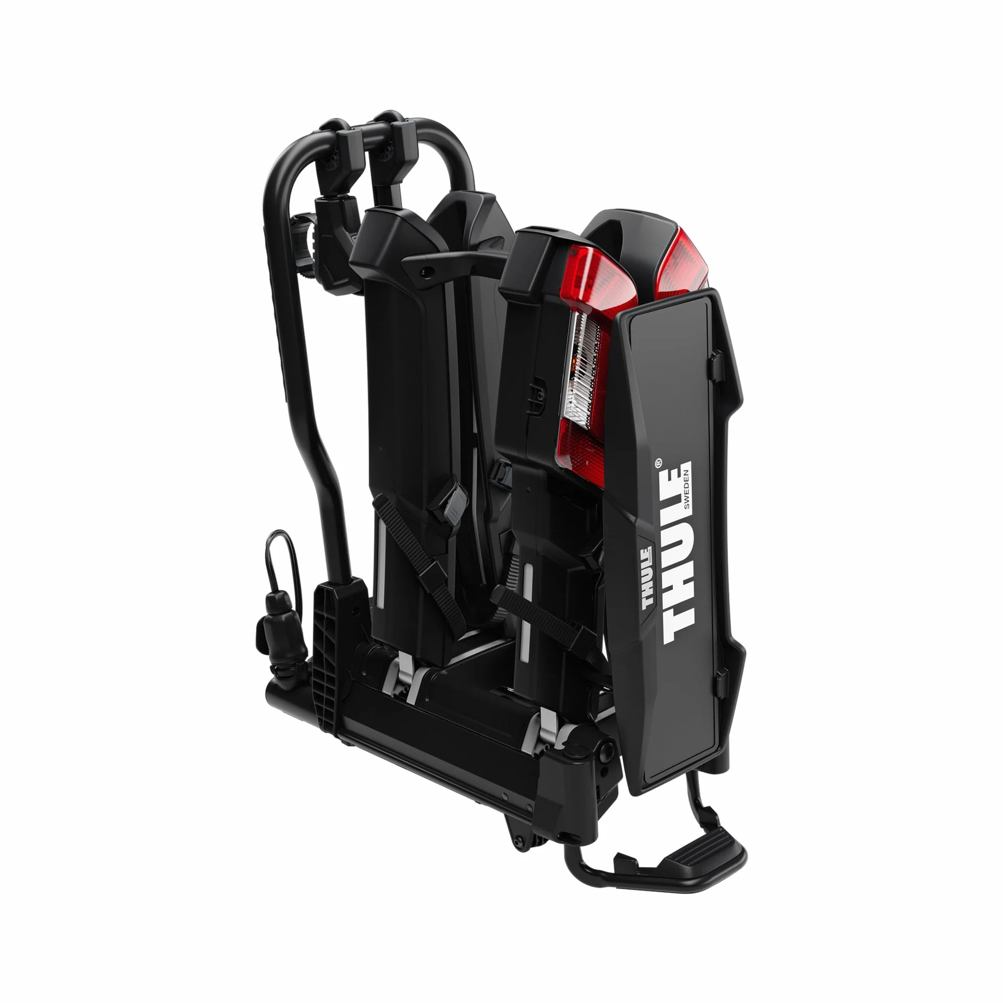 Thule Easyfold 3 Platform Tow Hitch Bike Rack Black, 2(3) bikes