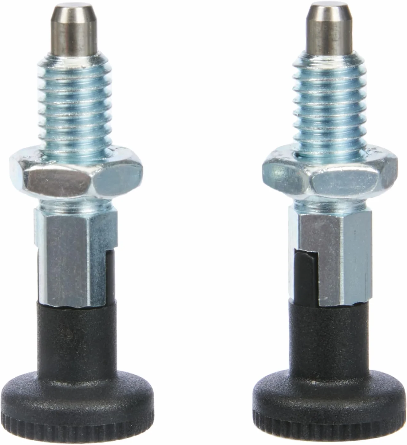 Ganter GN 717-5 M8 CK Bulloni St Argento 2 pezzi