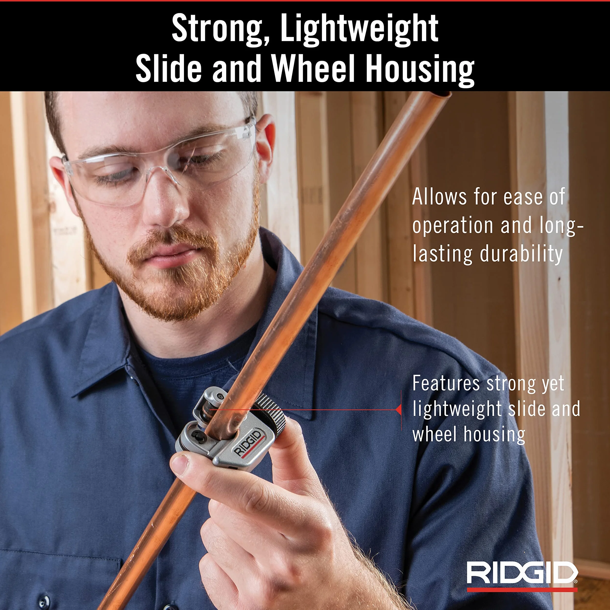 RIDGID 40617 Tagliatubi per spazi ristretti modello 101 6-28,5 mm