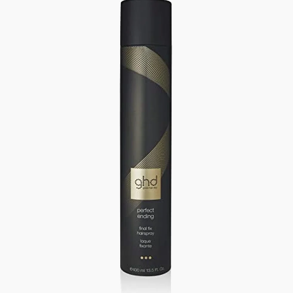 ghd perfect ending final fix hairspray 400ml & shiny ever after & ndash; final shine spray