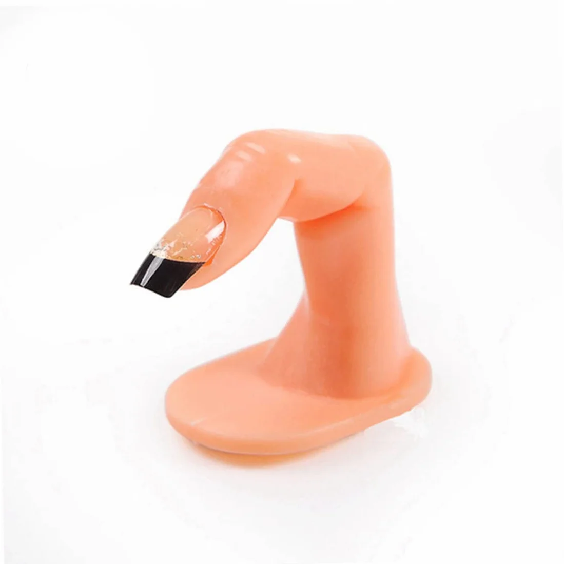 5 pezzi di allenamento per la pratica della nail art, False Finger Practice delle unghie Pratica Modello di dito per dita per la pratica delle nail art
