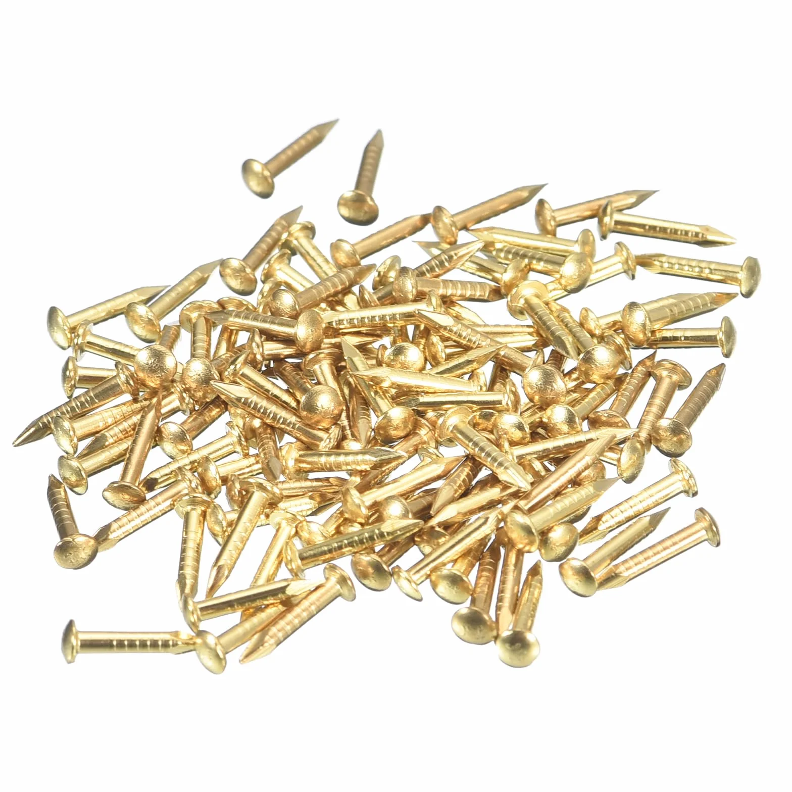 Chiodi Piccoli Ottone 1.2mmx8mm 250pz QUARKZMAN per Scatole Decorative Fai da Te