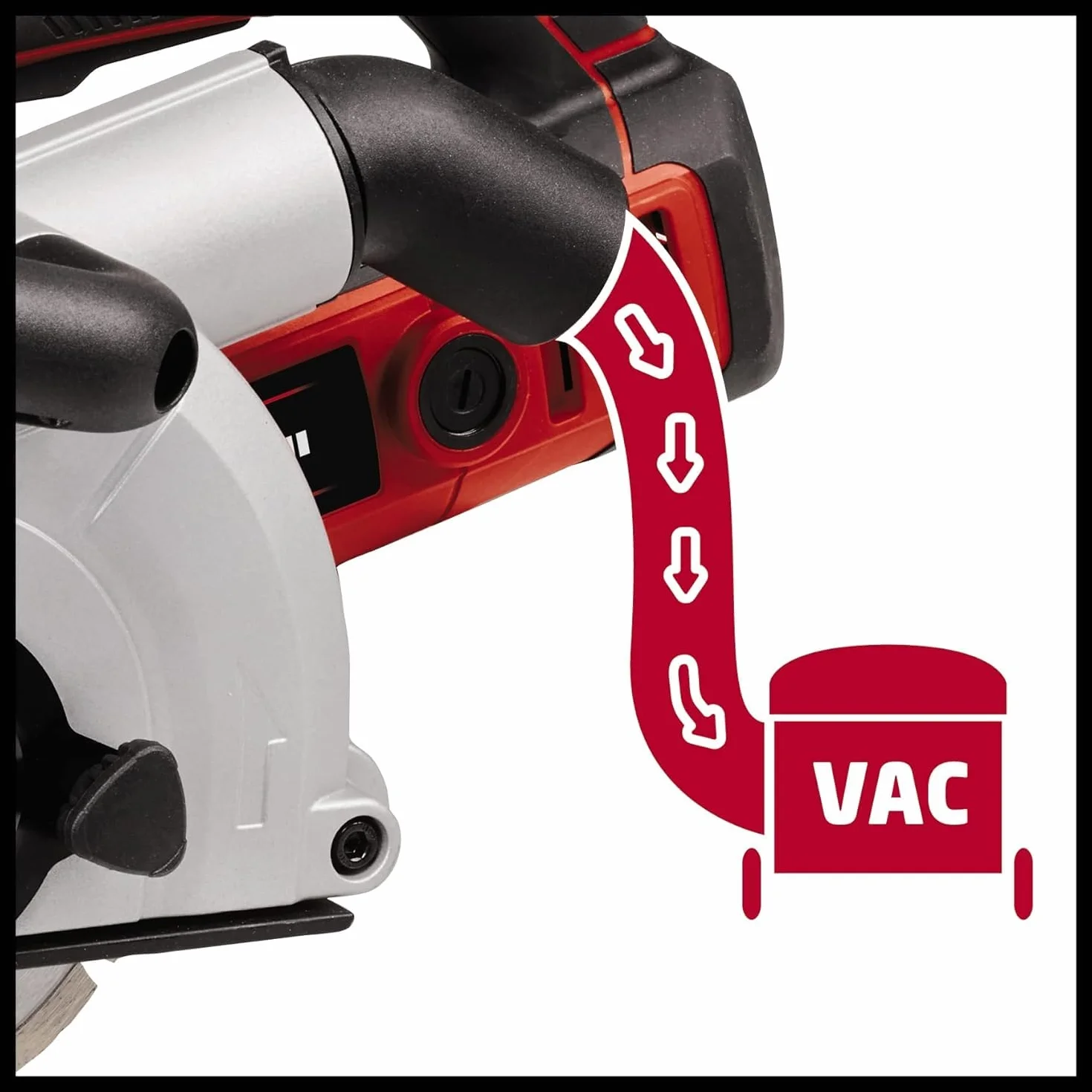 Einhell TE-MA 1700 Scanalatore 1700 W 38 mm larghezza taglio 40 mm profondità taglio Soft Start 4 dischi diamantati
