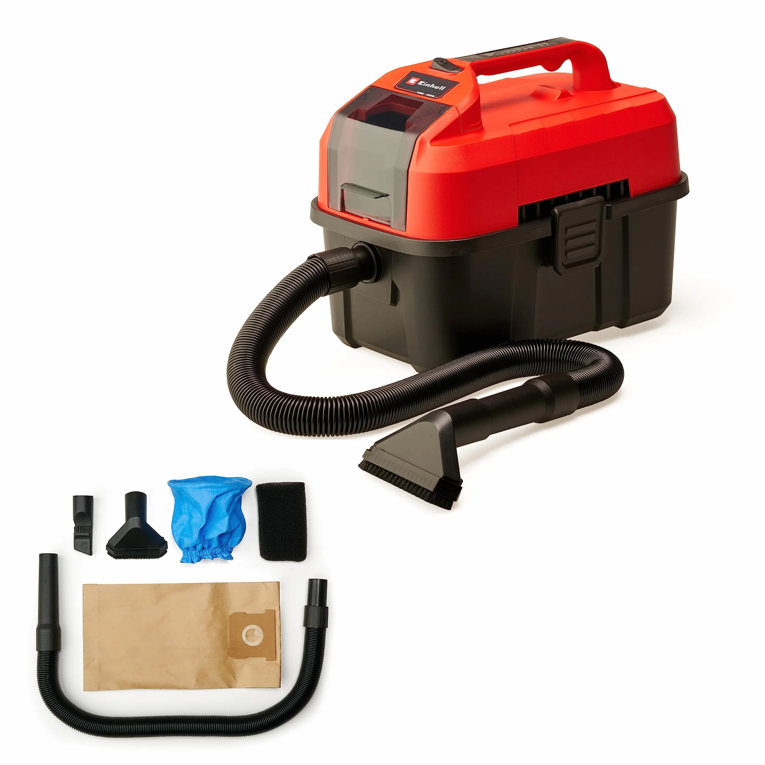 Einhell TE-VC 18/10 Li-Solo Power X-Change Aspirasolidi e liquidi 10 L 2 m